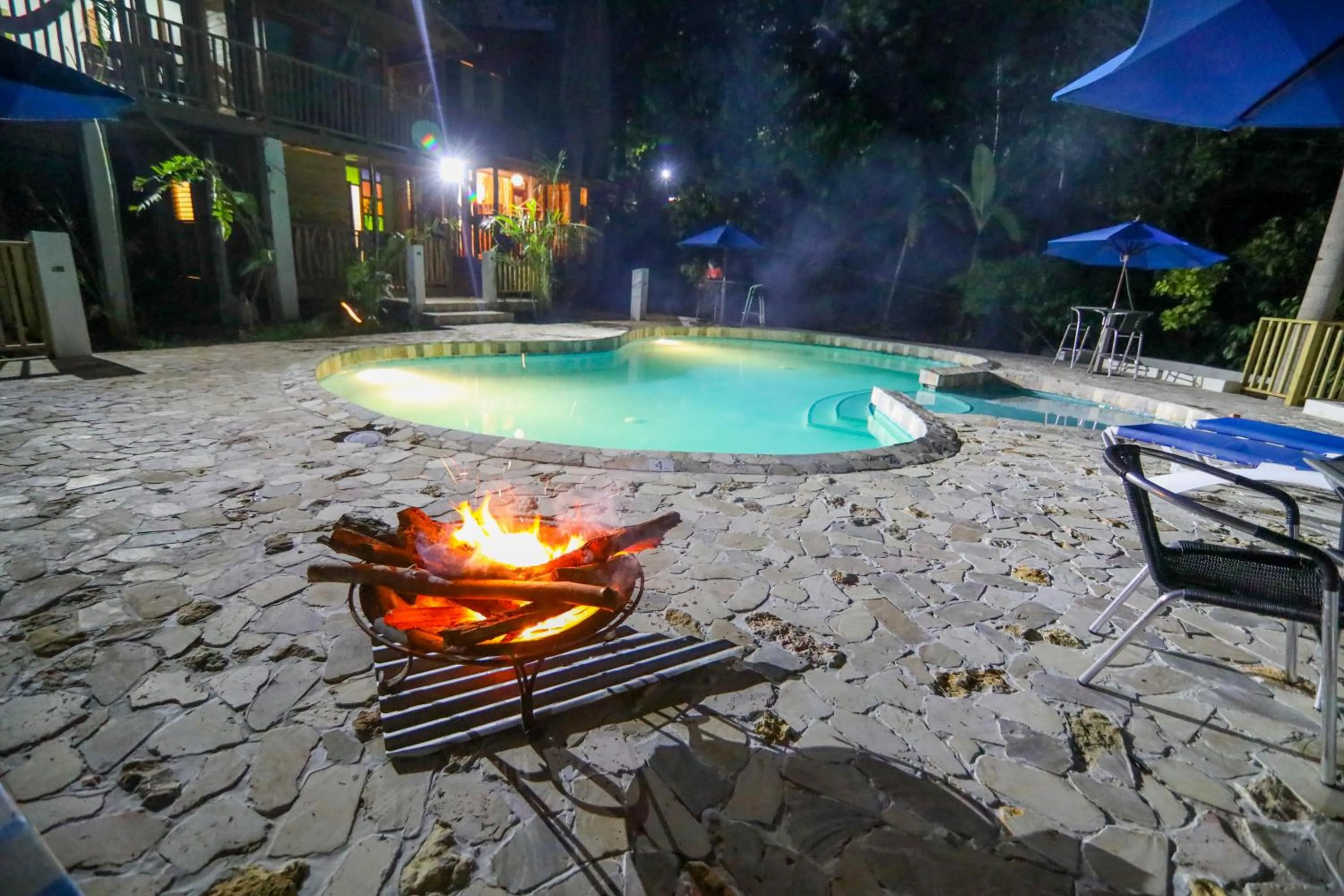 Pool view in Zimbali Culinary Retreats