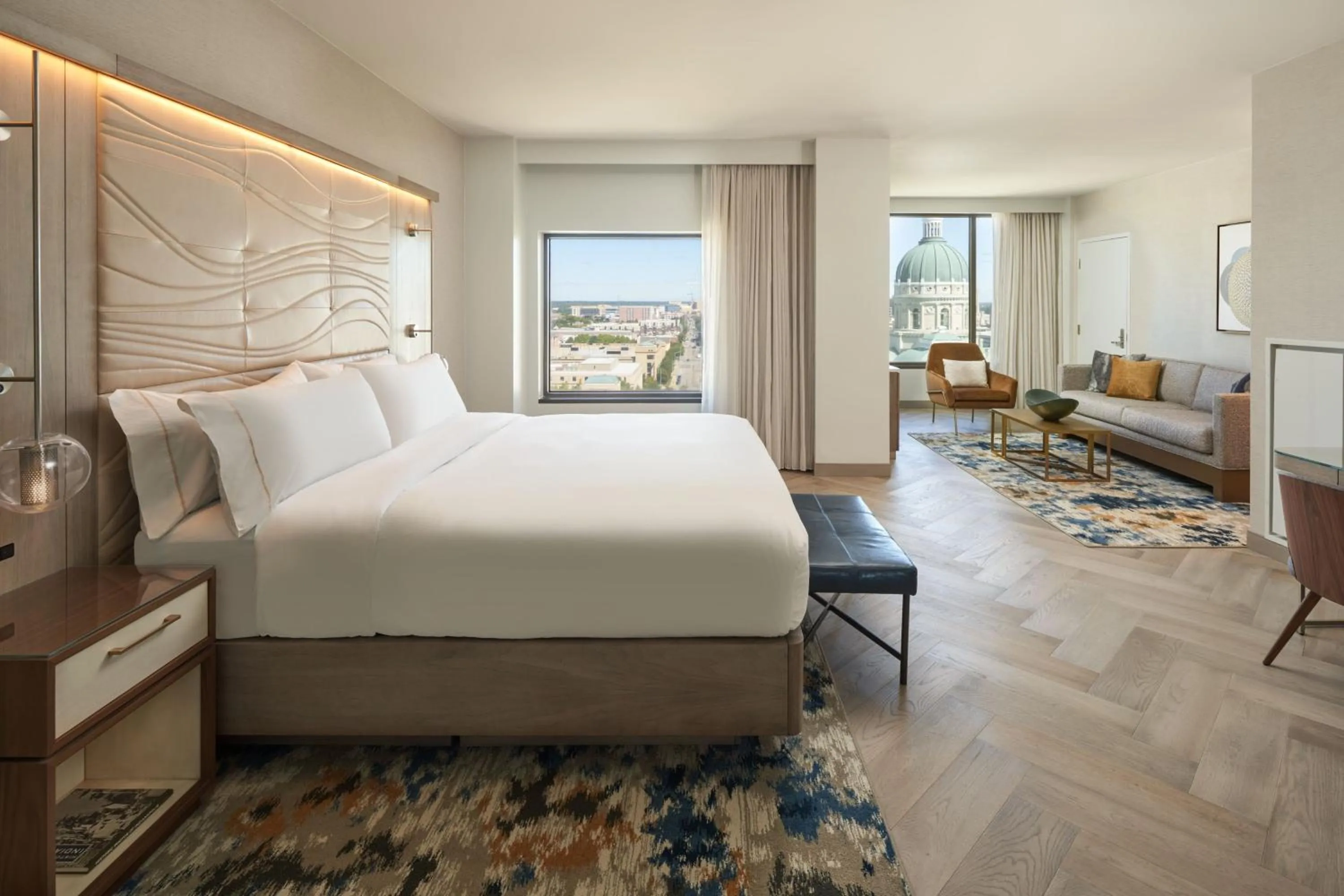 Photo of the whole room, Bed in The Westin Indianapolis