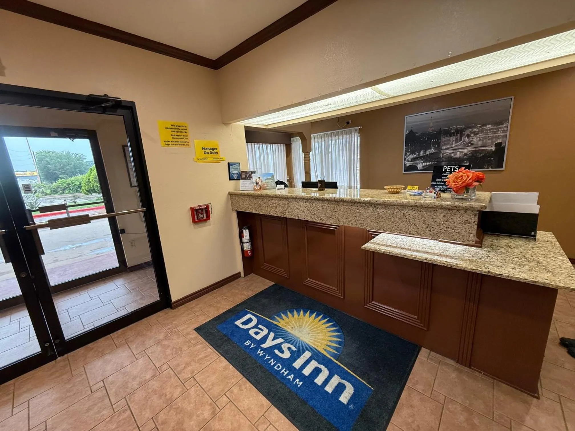 Property logo or sign in Days Inn by Wyndham Navasota