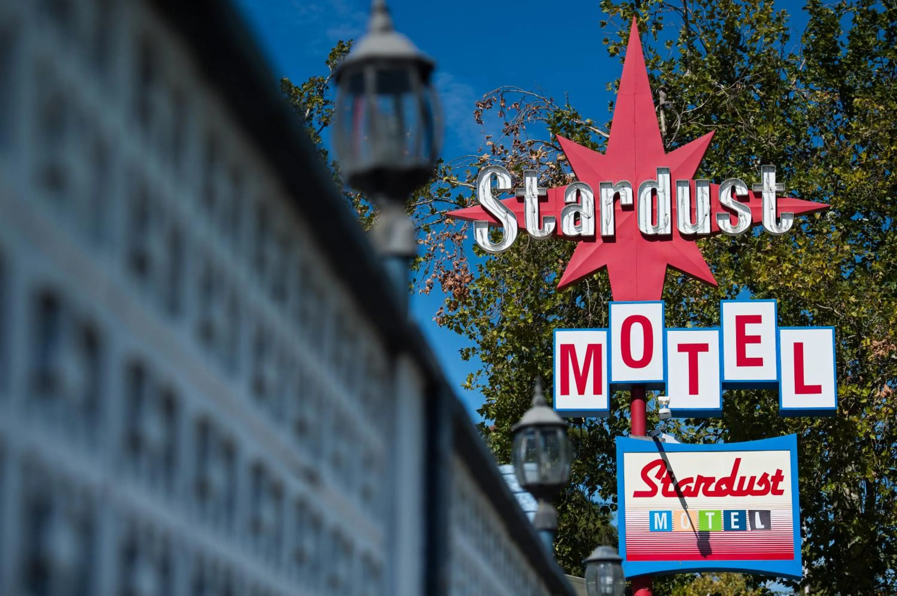 Property logo or sign in Stardust Motel