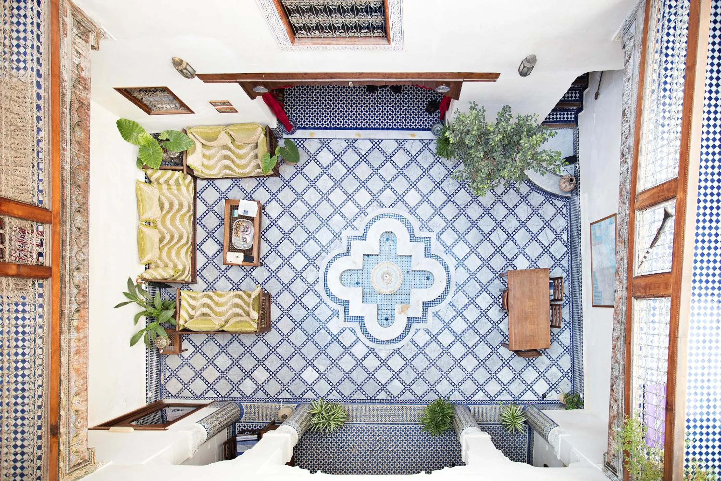 Bird's eye view in Dar Drissi