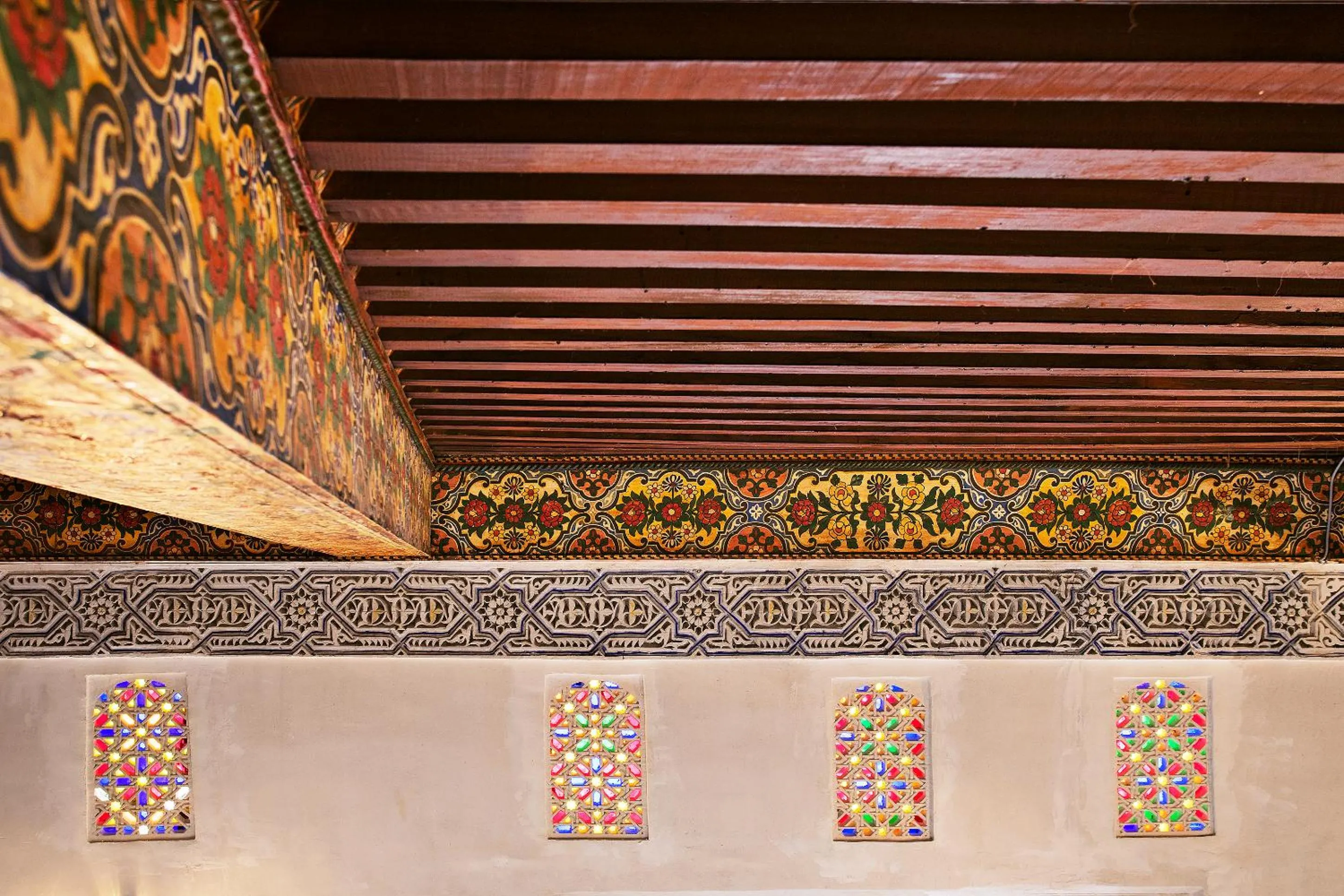 Decorative detail in Dar Drissi