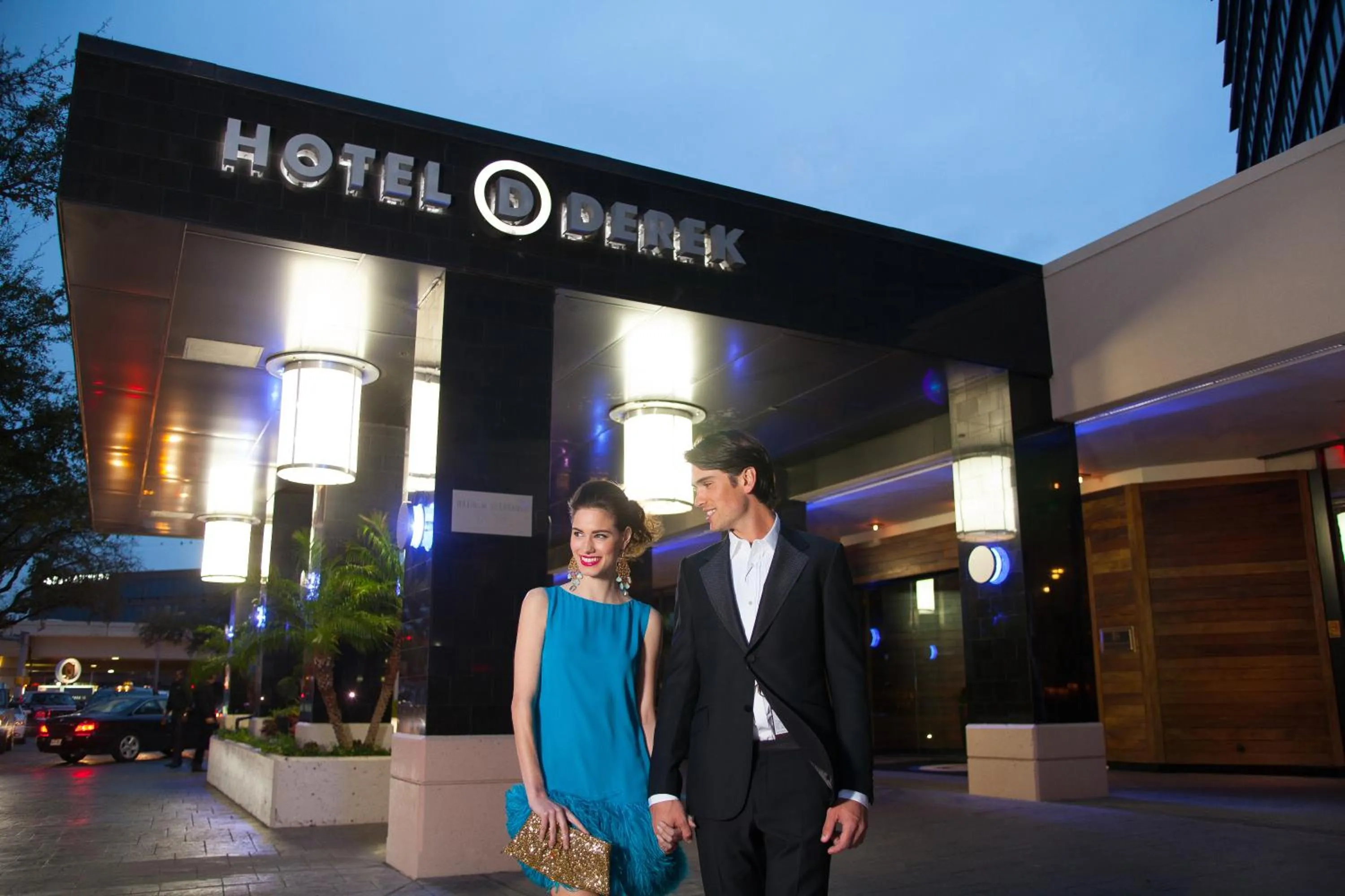 Facade/entrance in Hotel Derek Houston Galleria