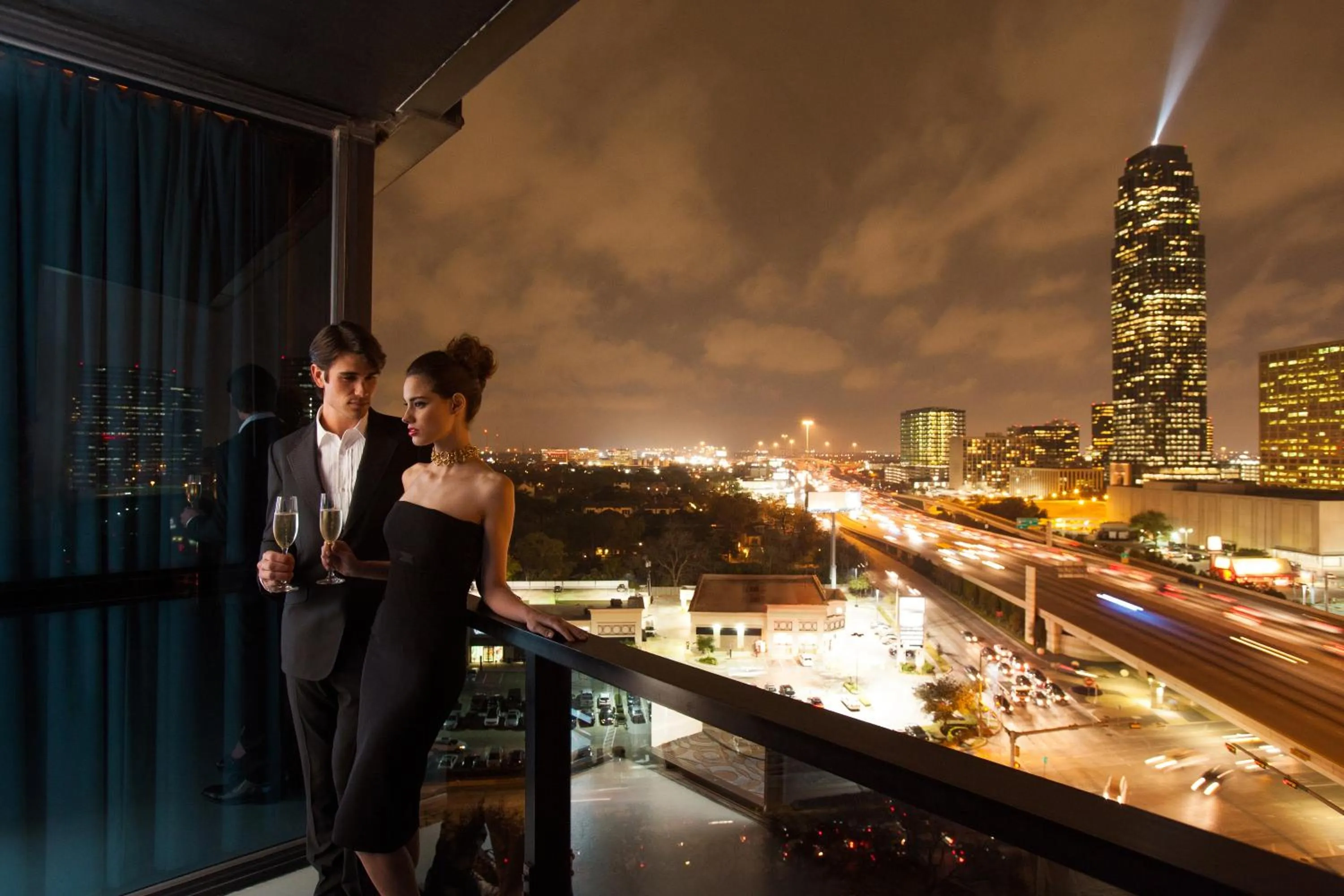 City view in Hotel Derek Houston Galleria