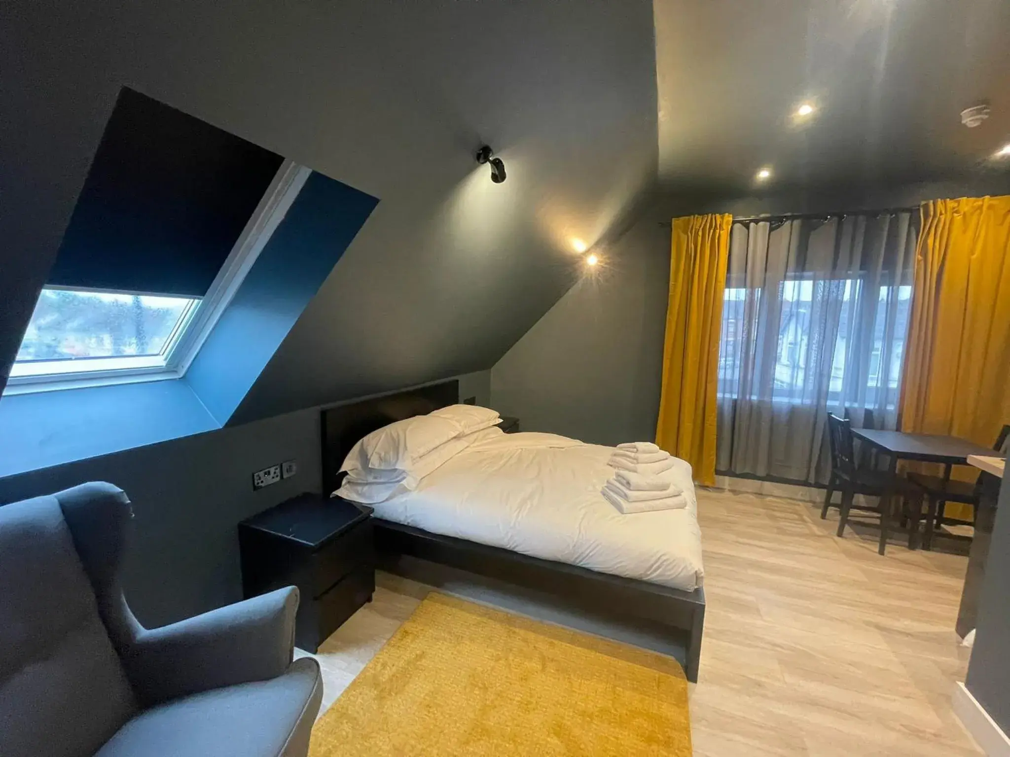 Bed in Sky City Apartments Bed in Sky City Apartments