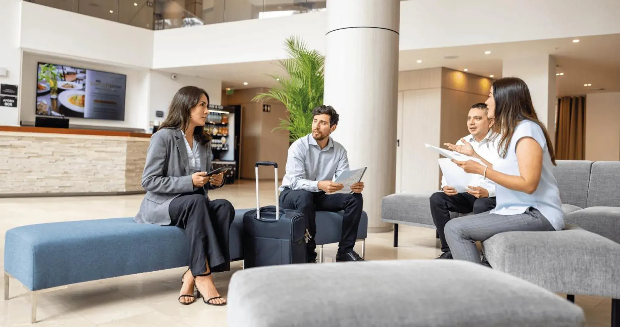 Living room in Dazzler by Wyndham Lima Miraflores Living room in Dazzler by Wyndham Lima Miraflores