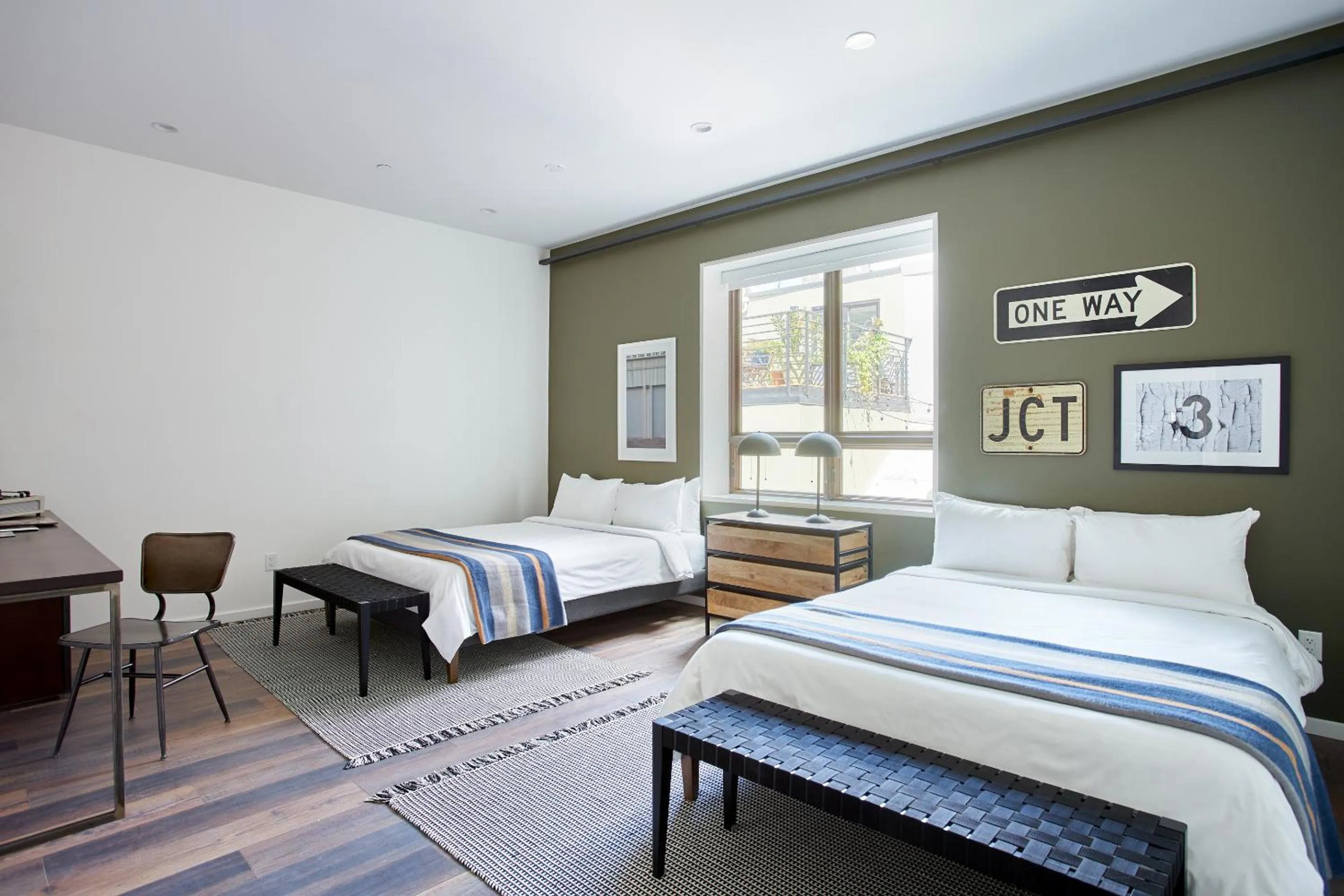 Queen Room with Two Queen Beds in The Queen Hotel Queen Village, Sonder by Marriott Bonvoy