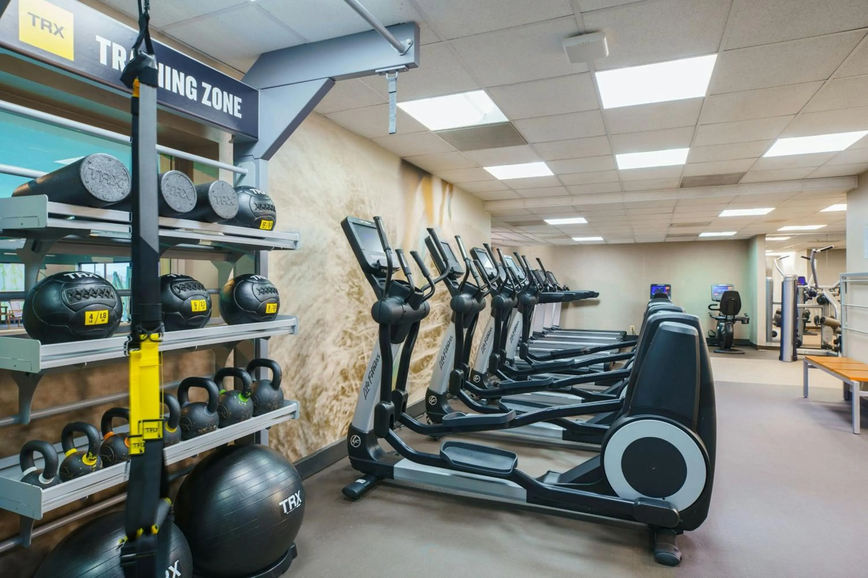 Fitness centre/facilities in The Westin O'Hare