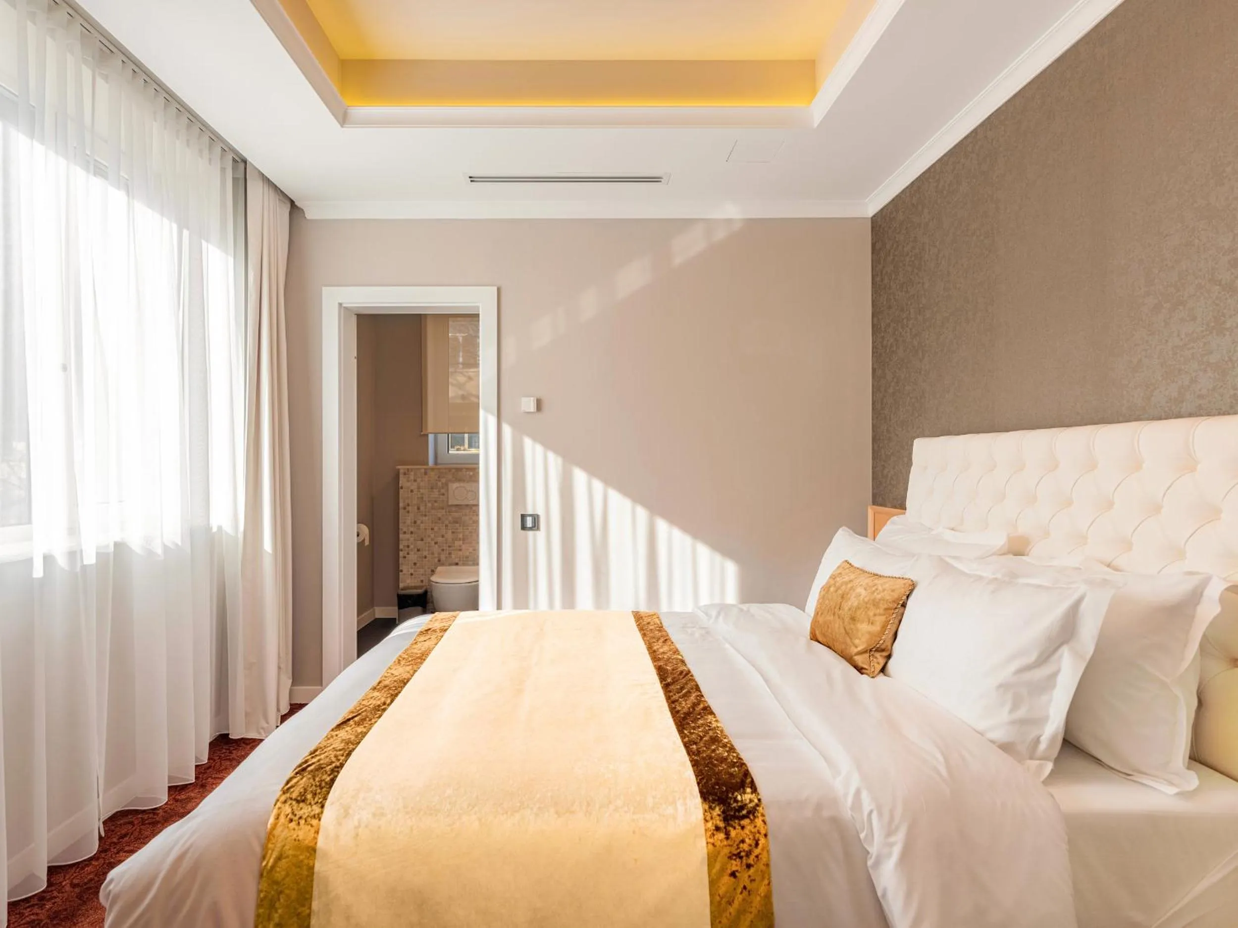 Bed in Pergola Boutique Hotel