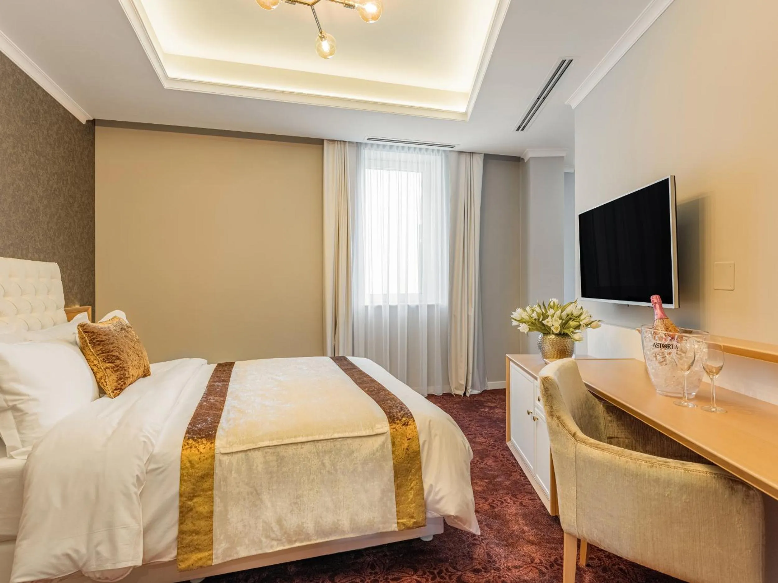 Bed in Pergola Boutique Hotel