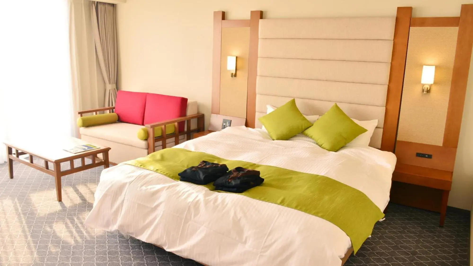 Bed in Satsuma Resort Hotel Bed in Satsuma Resort Hotel