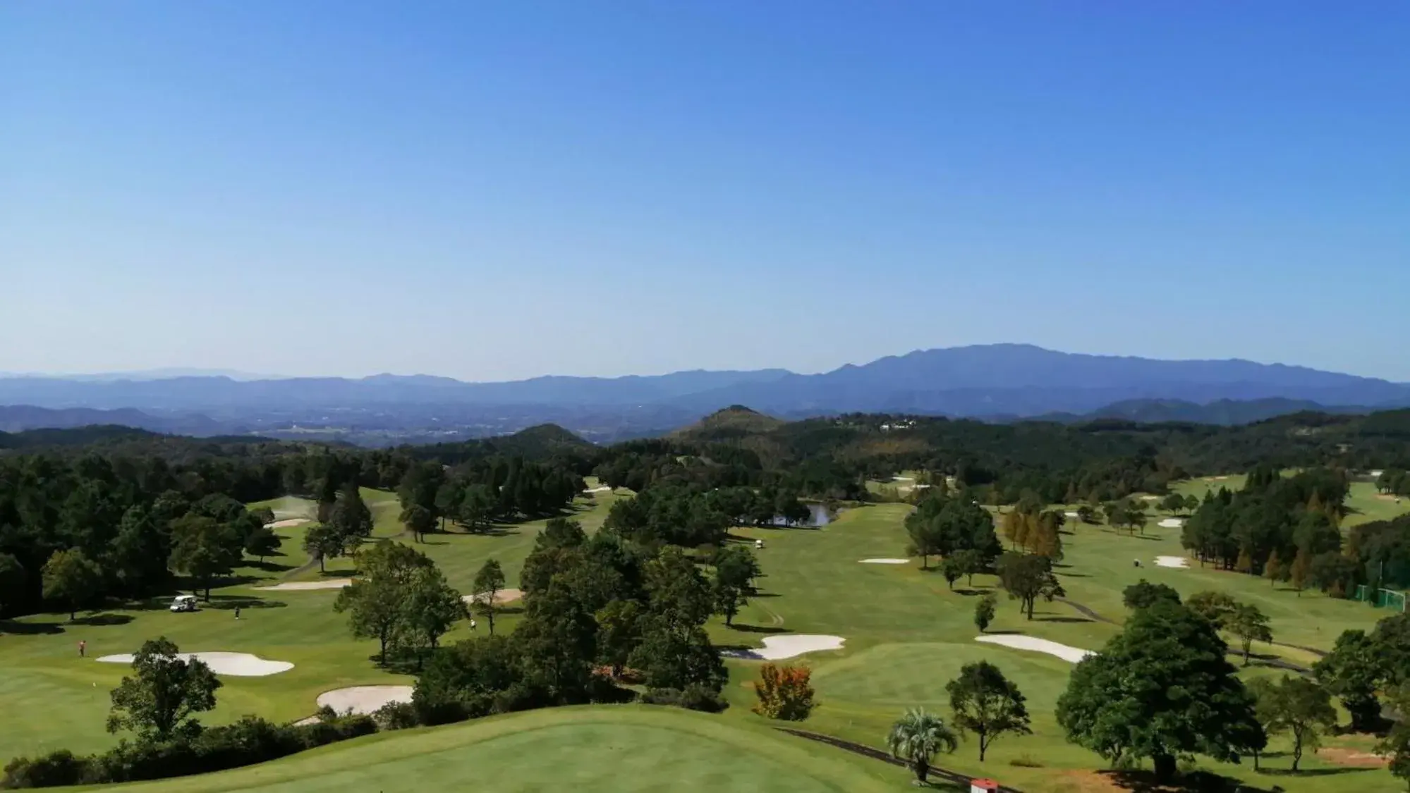 Garden view in Satsuma Resort Hotel Garden view in Satsuma Resort Hotel