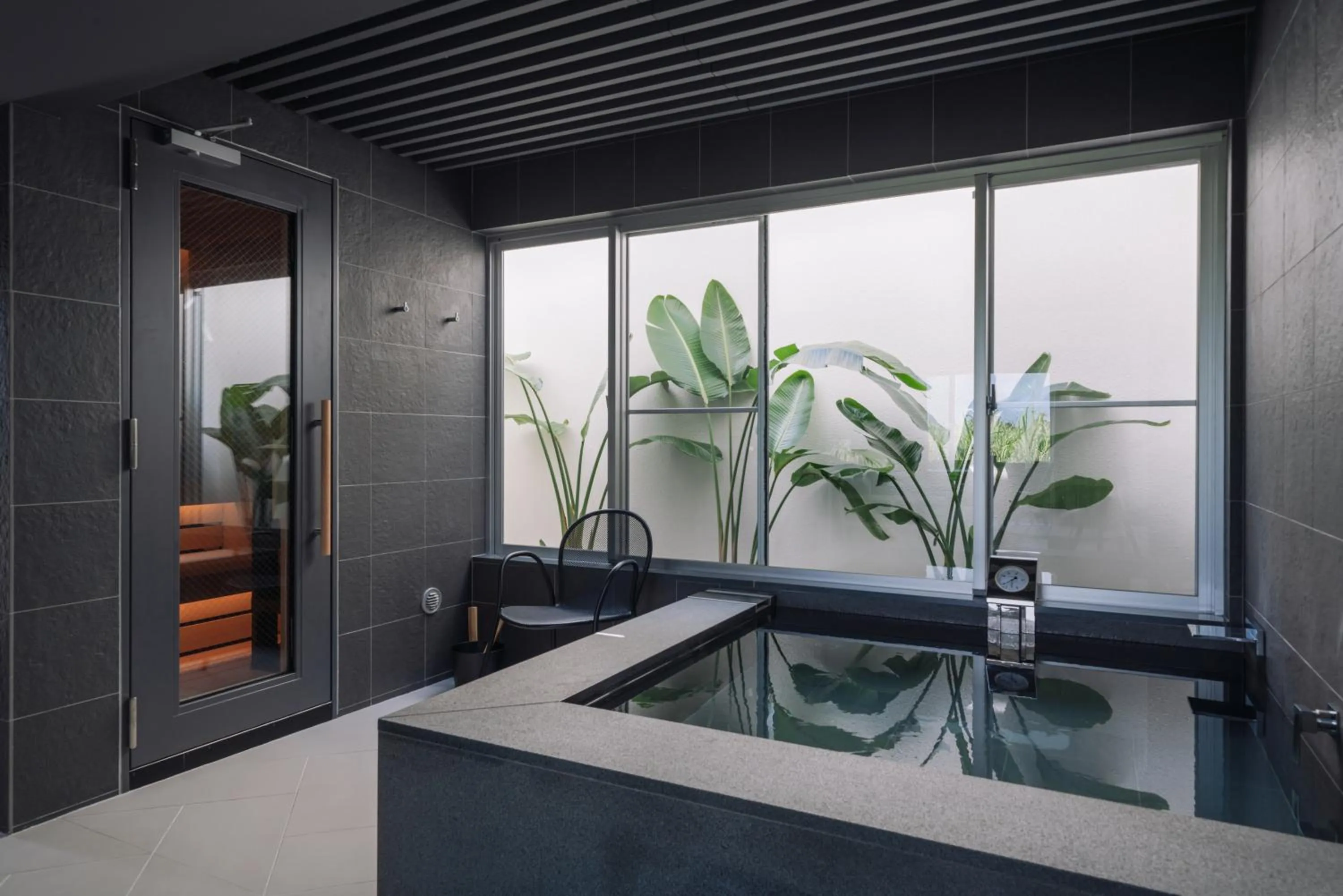 Sauna in Villa Conte