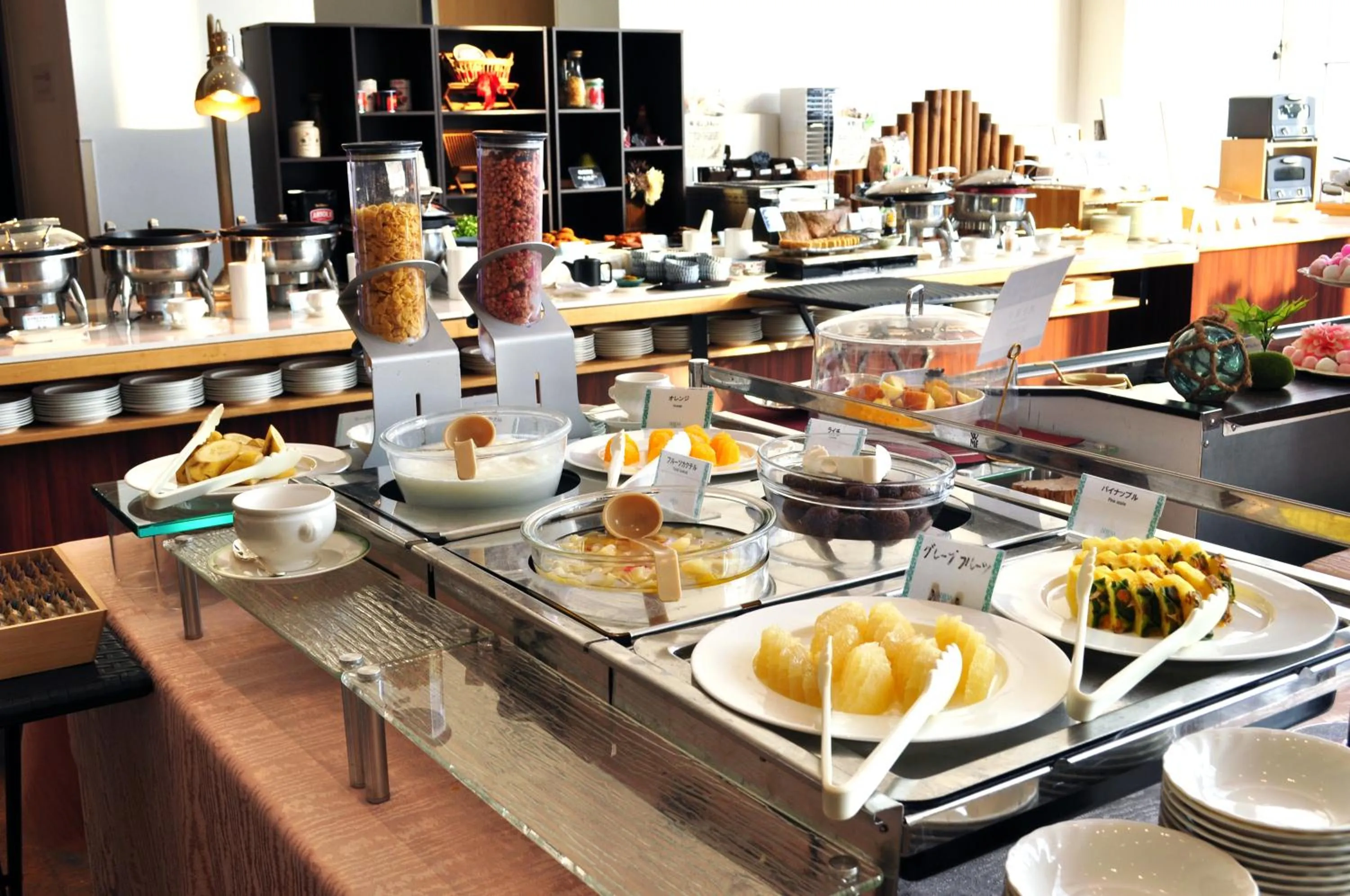 Buffet breakfast in Hotel Nikko Niigata