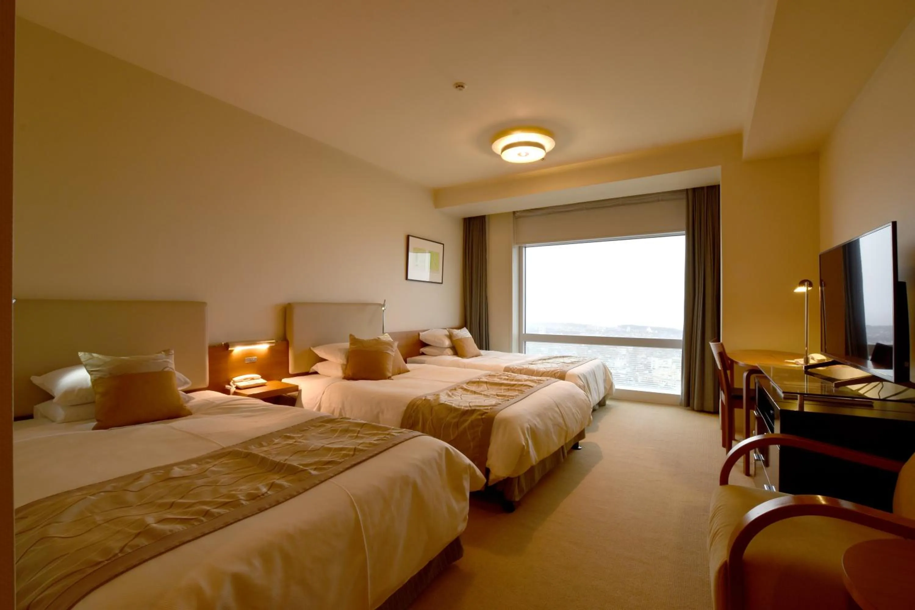 Photo of the whole room, Bed in Hotel Nikko Niigata