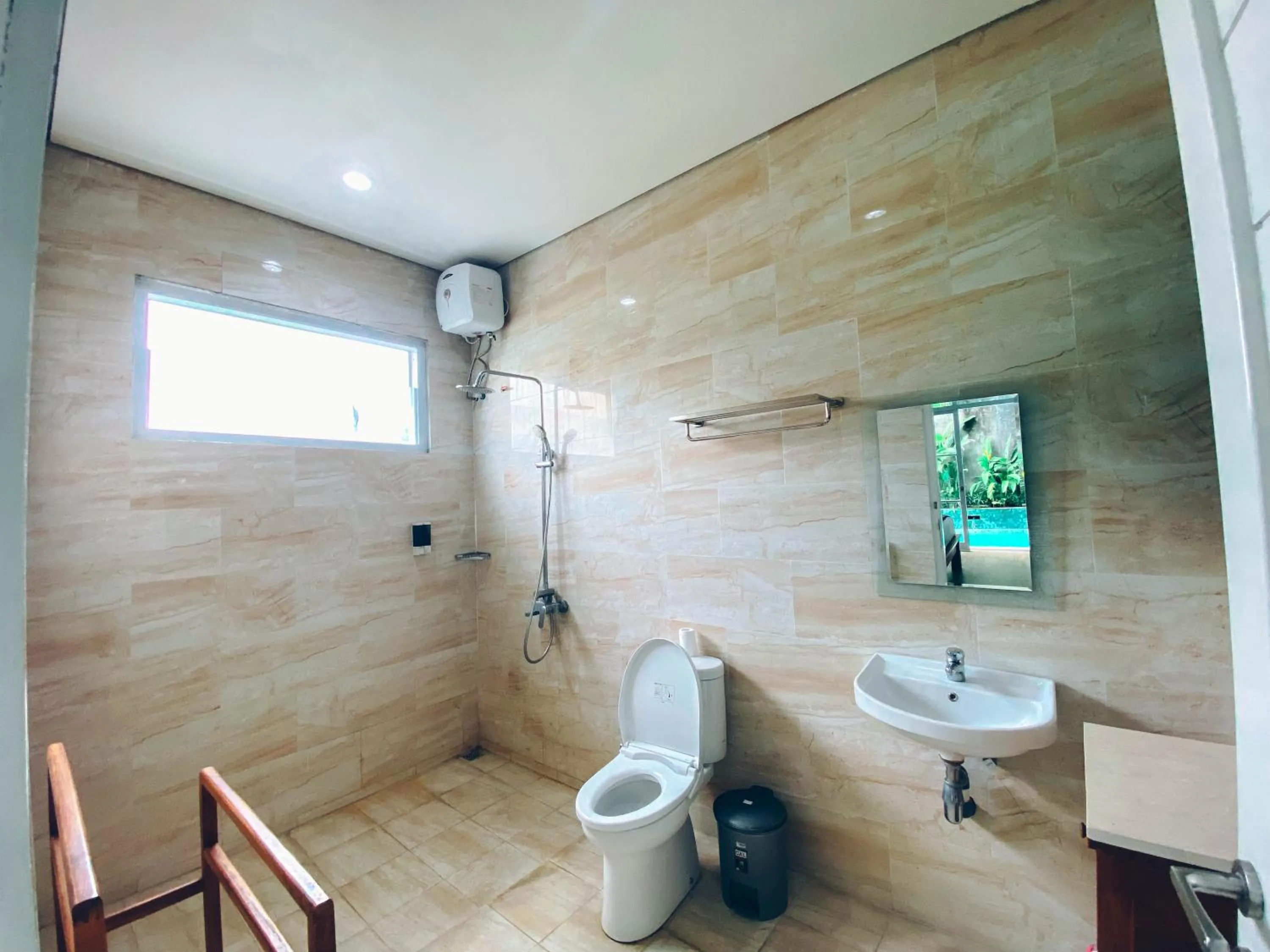 Shower in The Green Home Bali