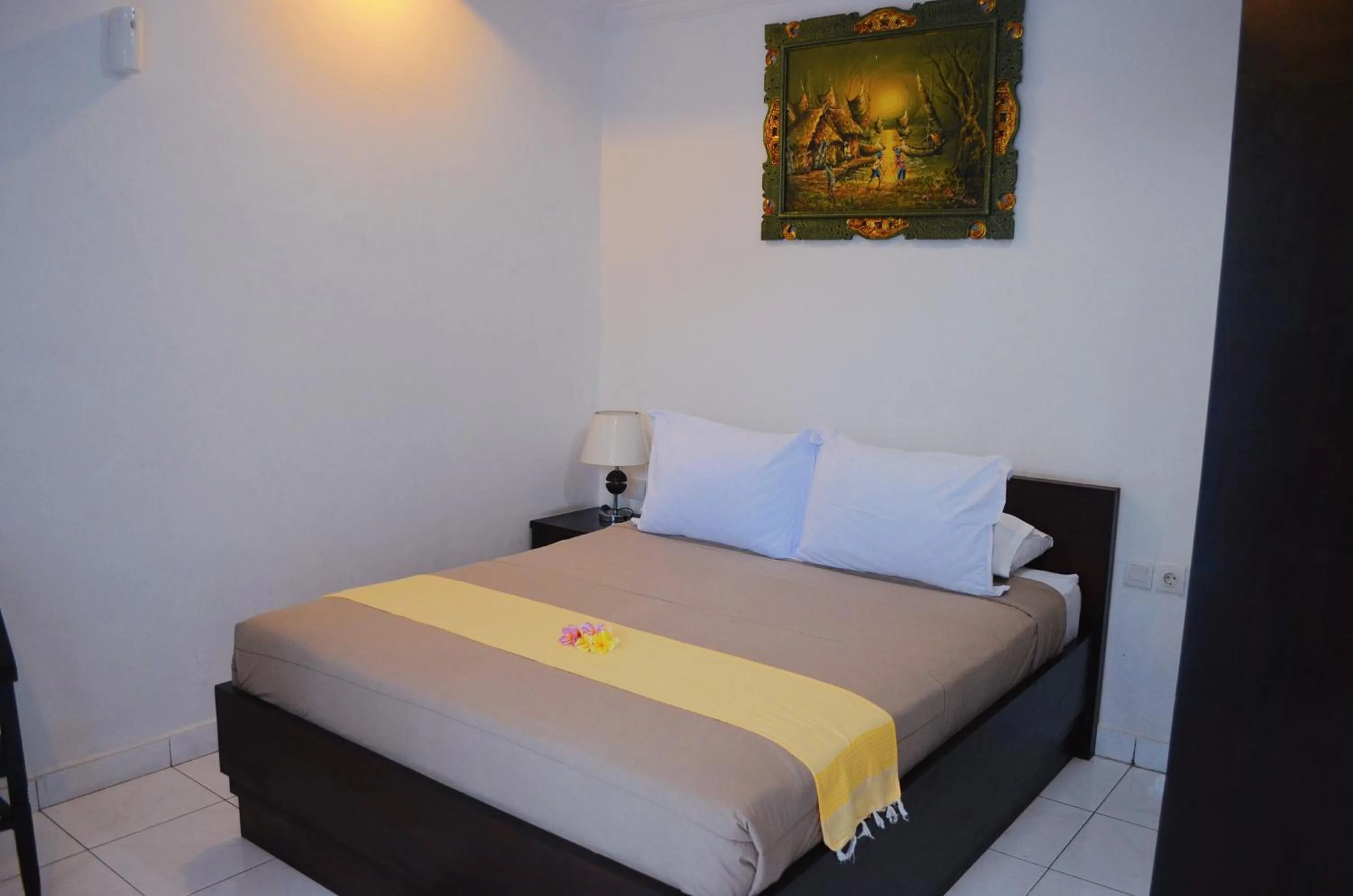 Bed in The Green Home Bali