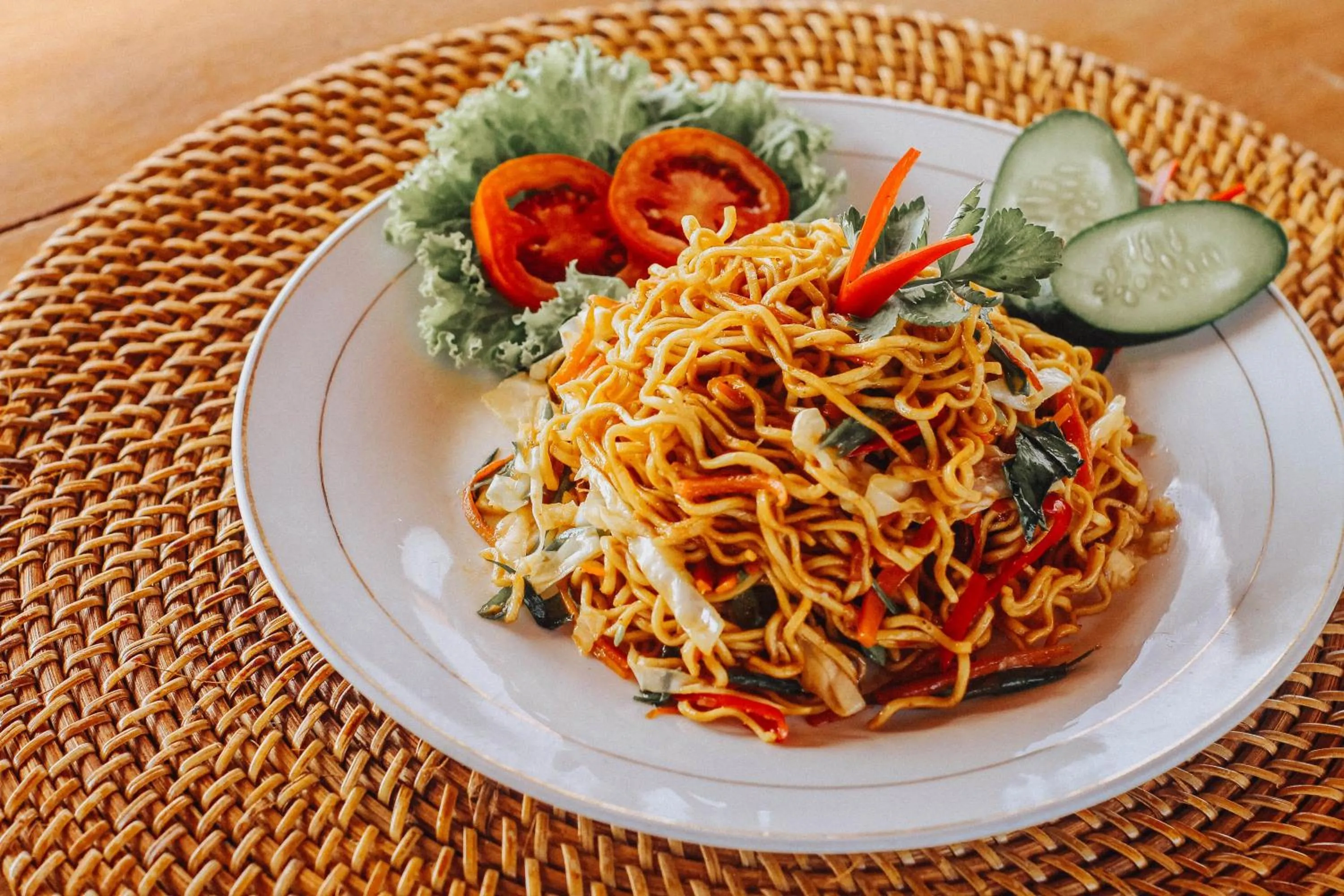 Breakfast in The Green Home Bali
