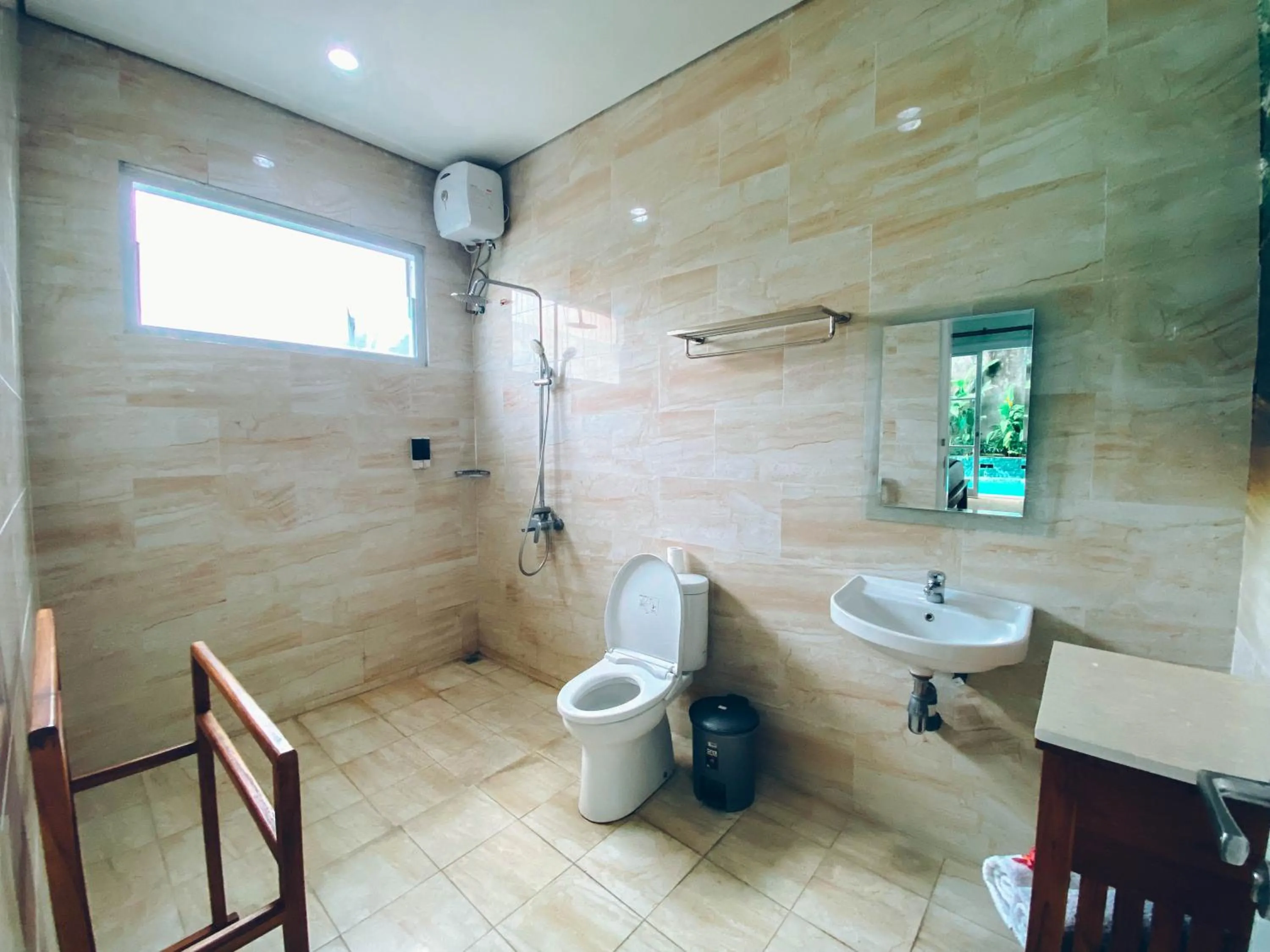Bathroom in The Green Home Bali