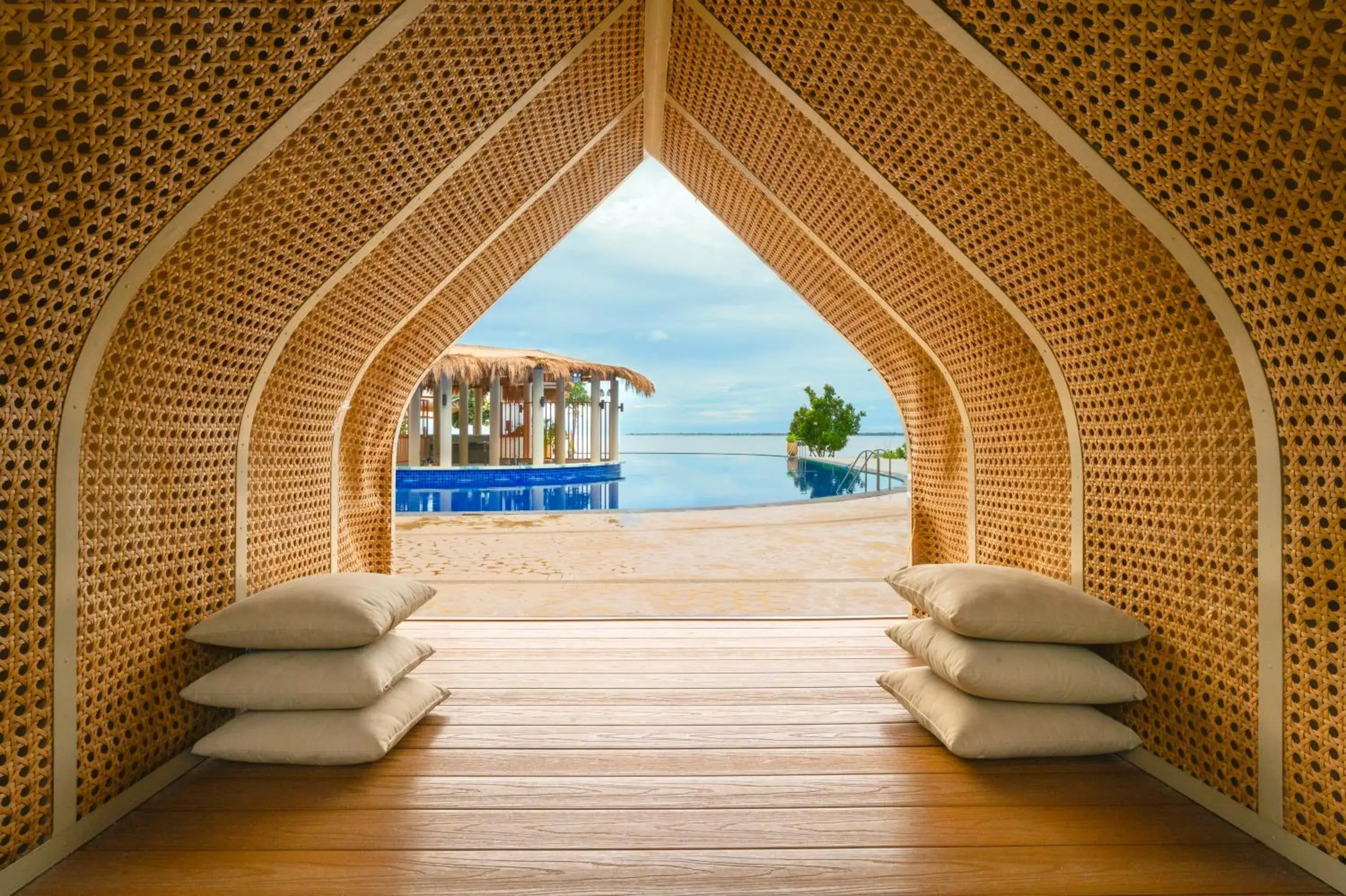 Swimming pool in Savoy Hotel Mactan Cebu near Newtown Beach Swimming pool in Savoy Hotel Mactan Cebu near Newtown Beach