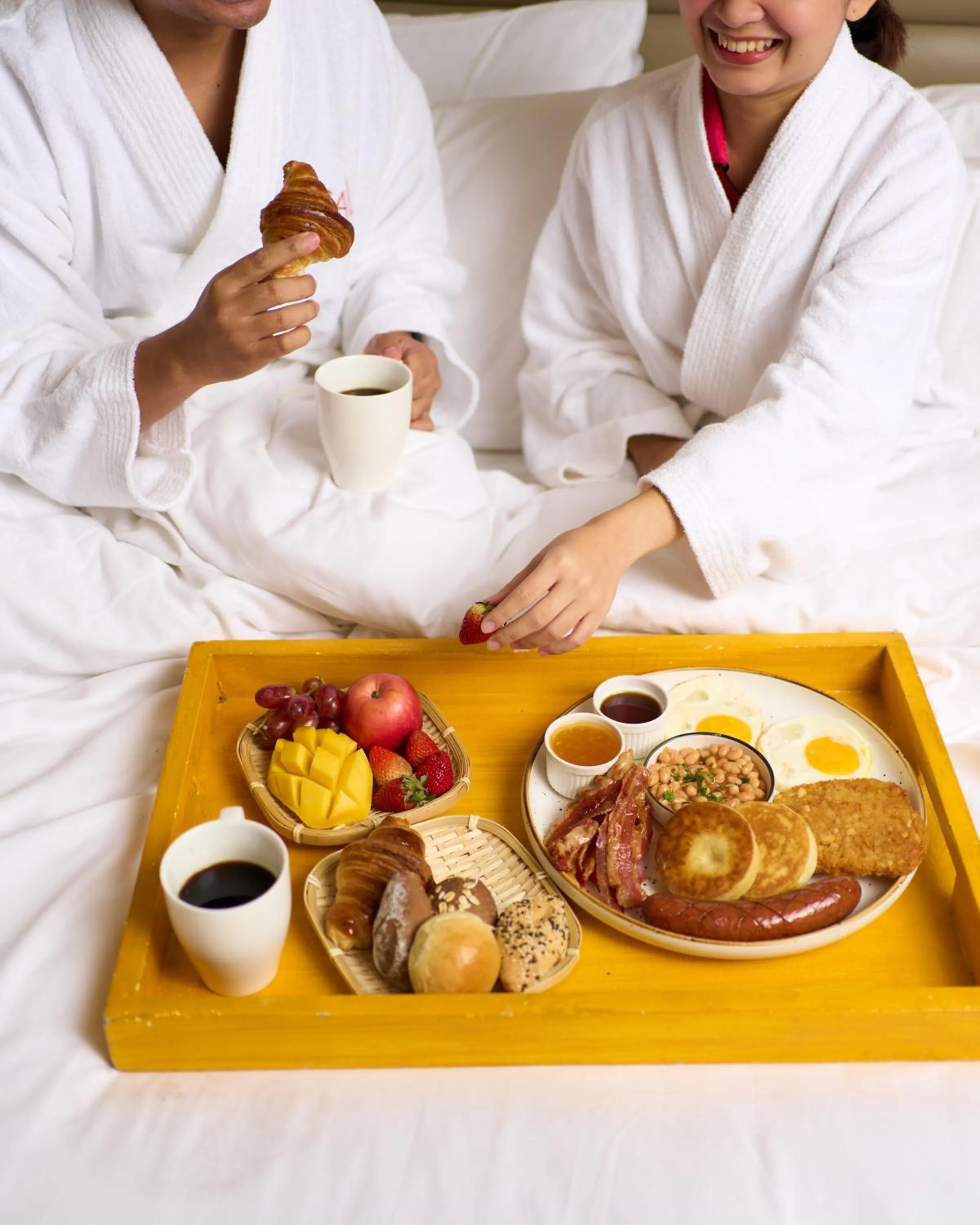 Breakfast in Savoy Hotel Mactan Cebu near Newtown Beach