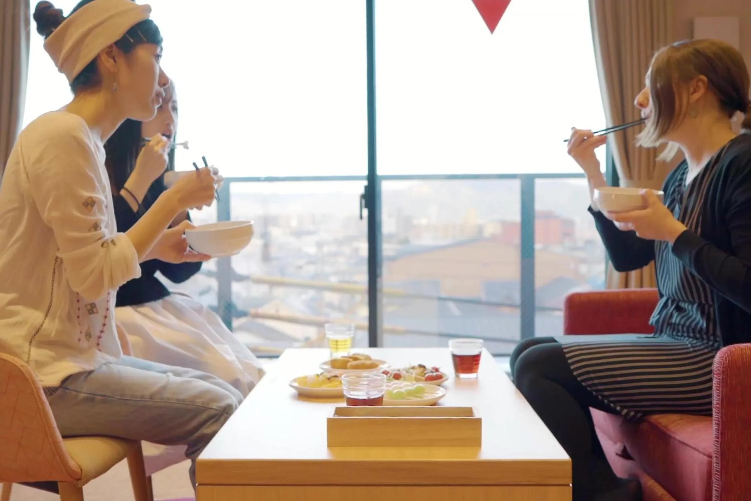 Dining area in RESI STAY Nishijin