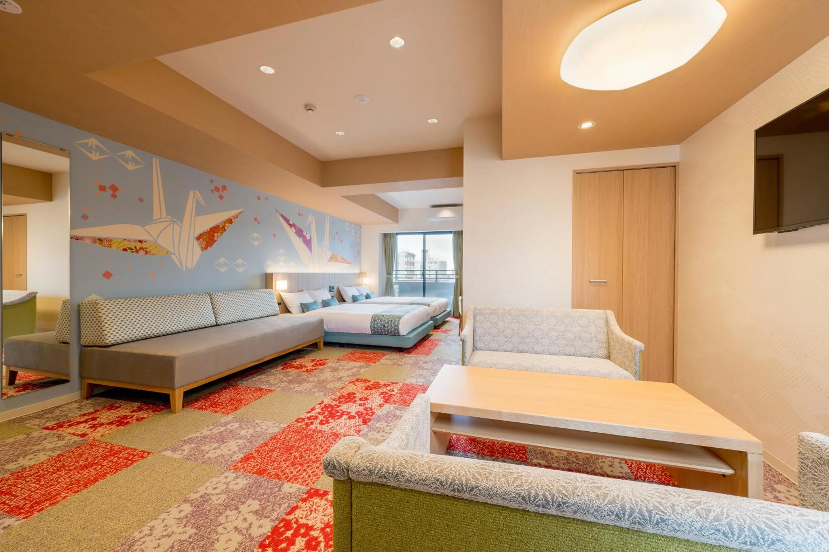 Bed in RESI STAY Nishijin