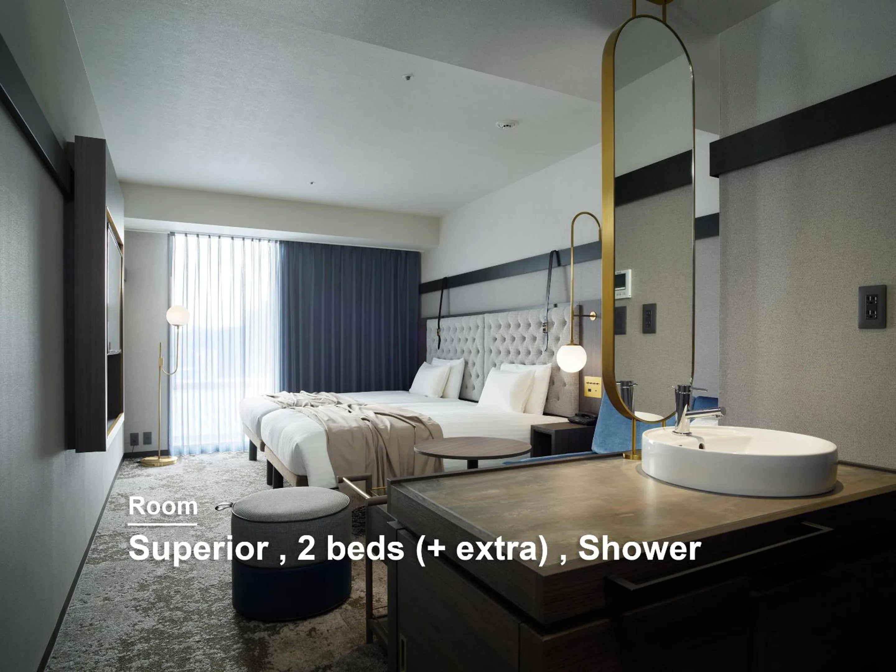 Photo of the whole room, Bed in Mitsui Garden Hotel Sapporo West