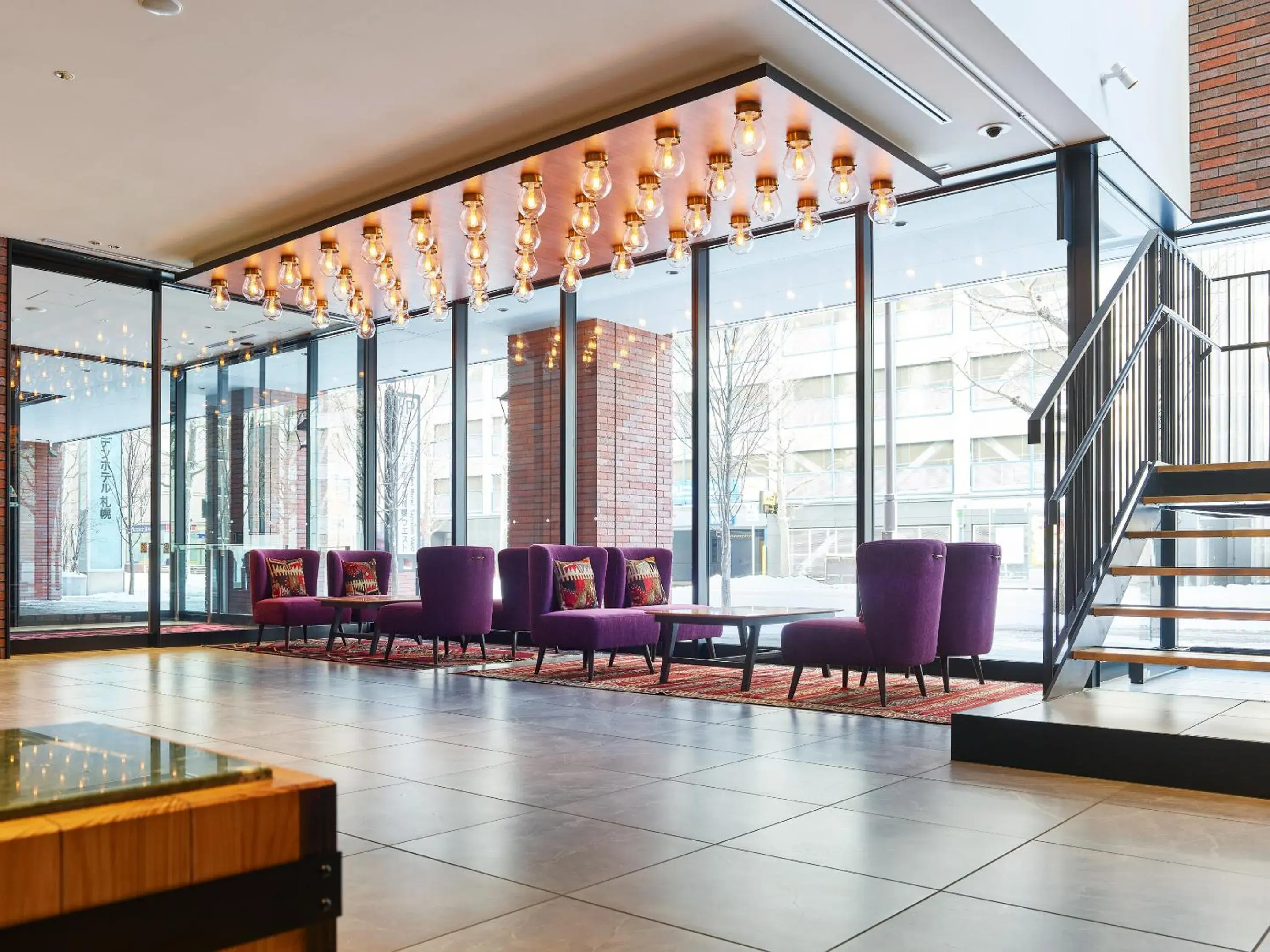 Lobby or reception in Mitsui Garden Hotel Sapporo West Lobby or reception in Mitsui Garden Hotel Sapporo West