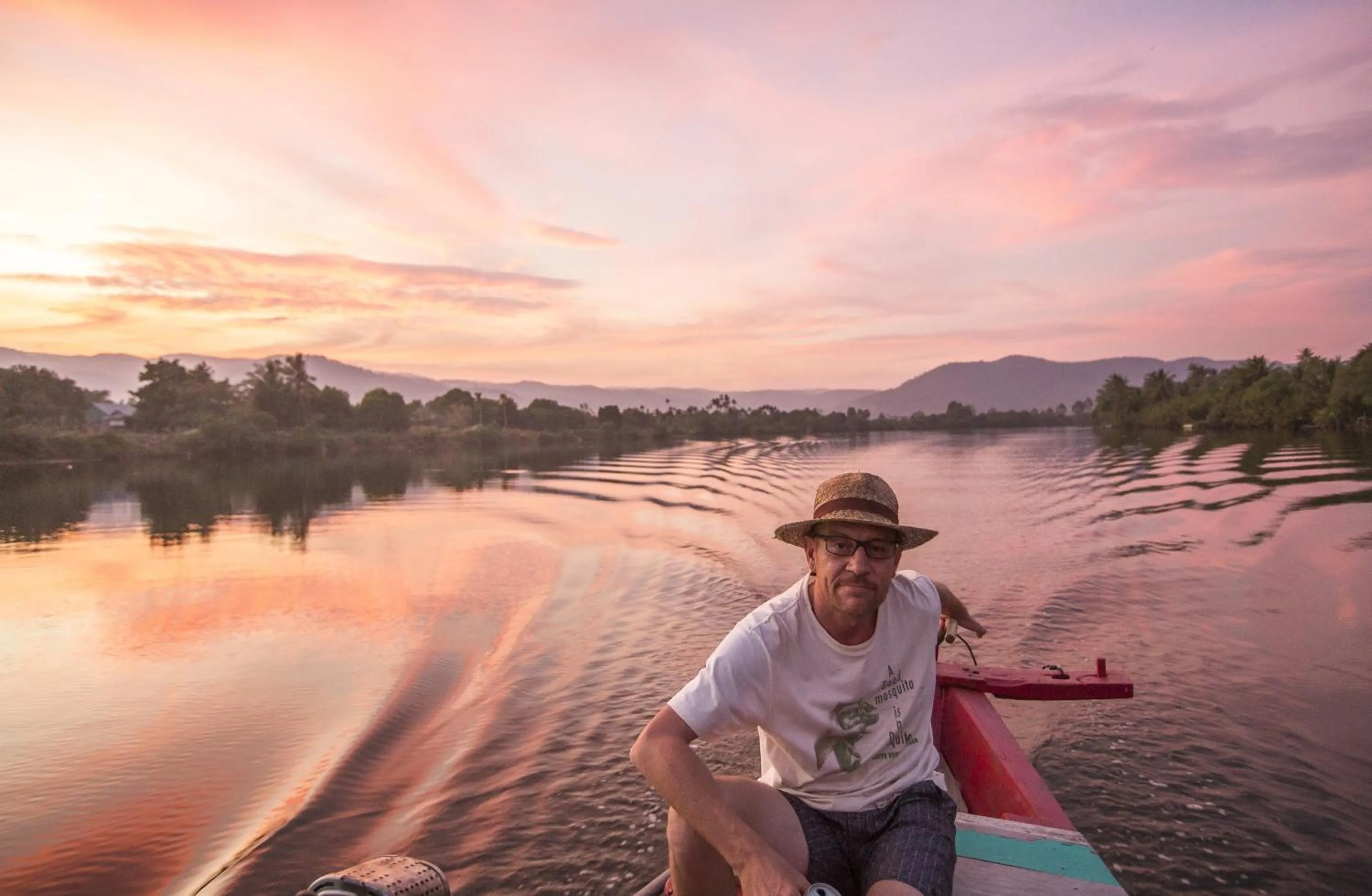 Sunset in Champa Lodge