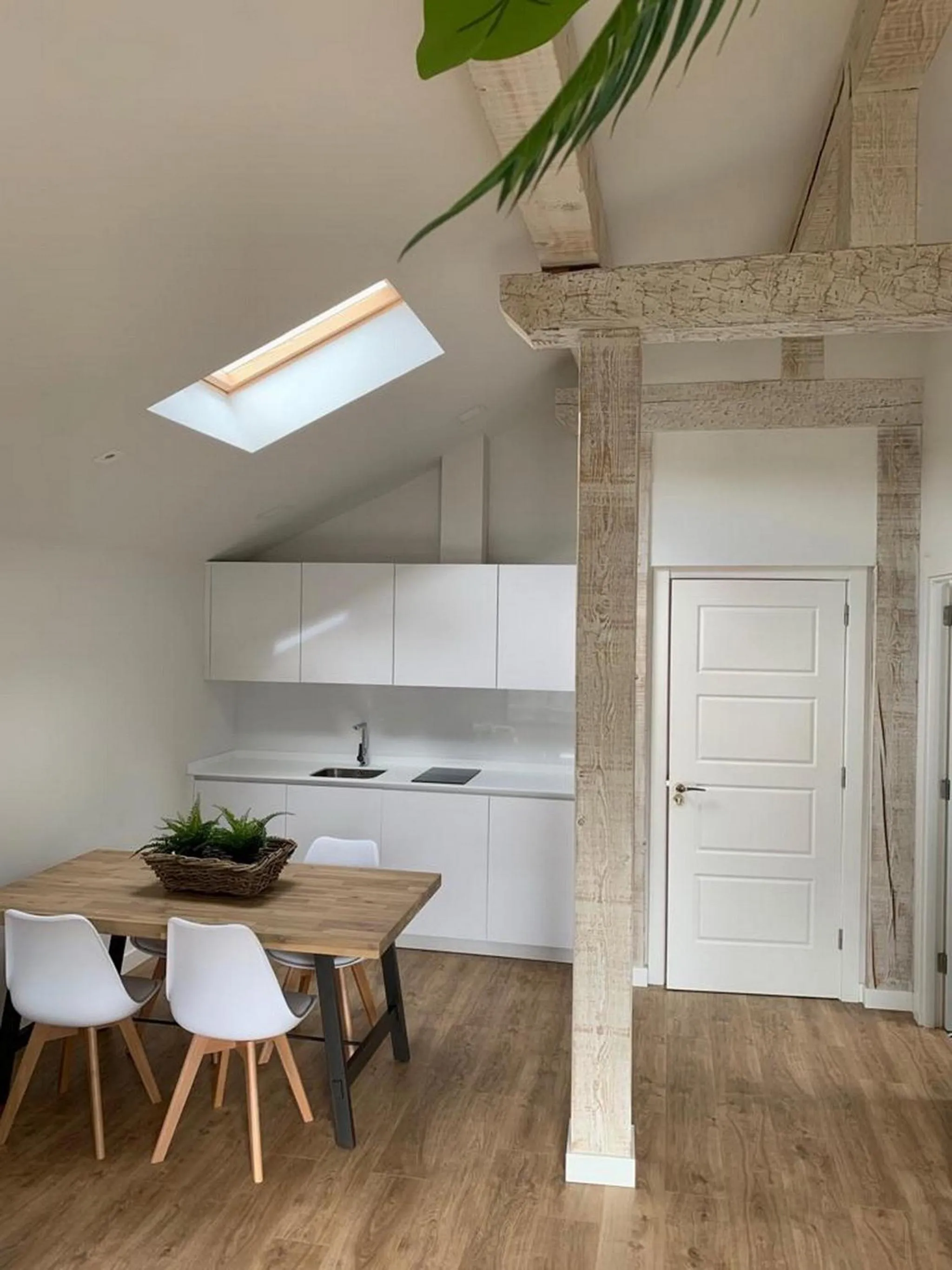 Kitchen or kitchenette in Apartamentos La Bicicleta