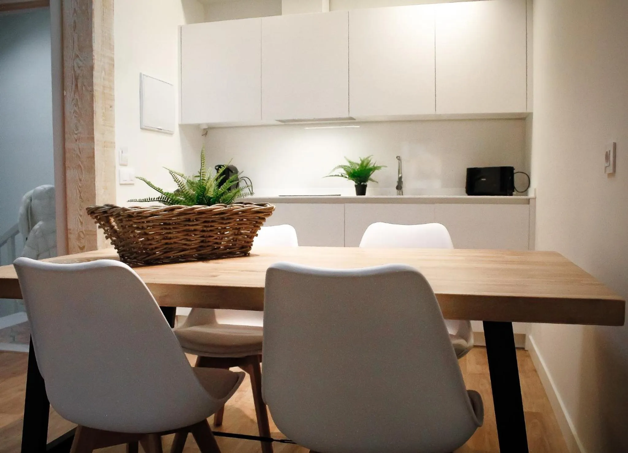 Kitchen or kitchenette in Apartamentos La Bicicleta