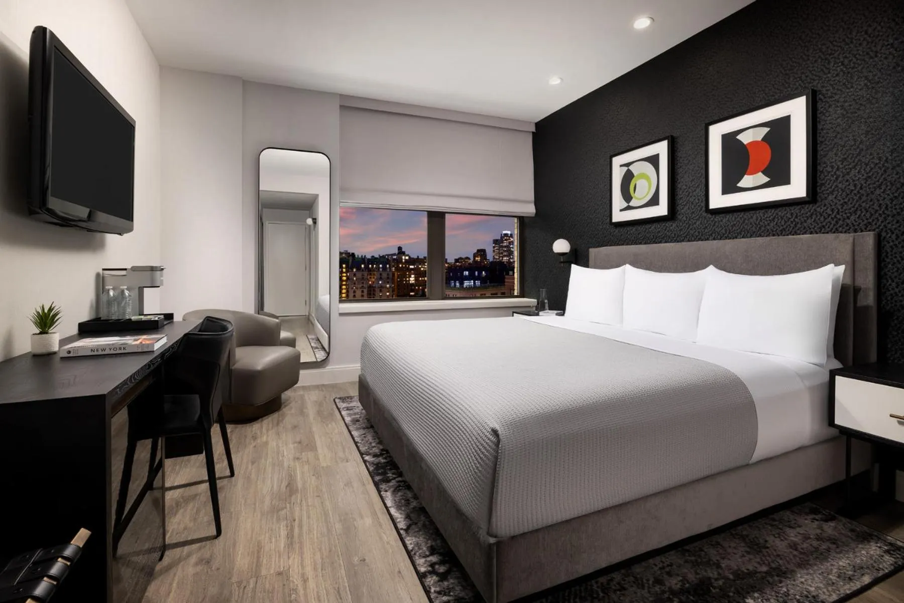 Bed in Arthouse Hotel