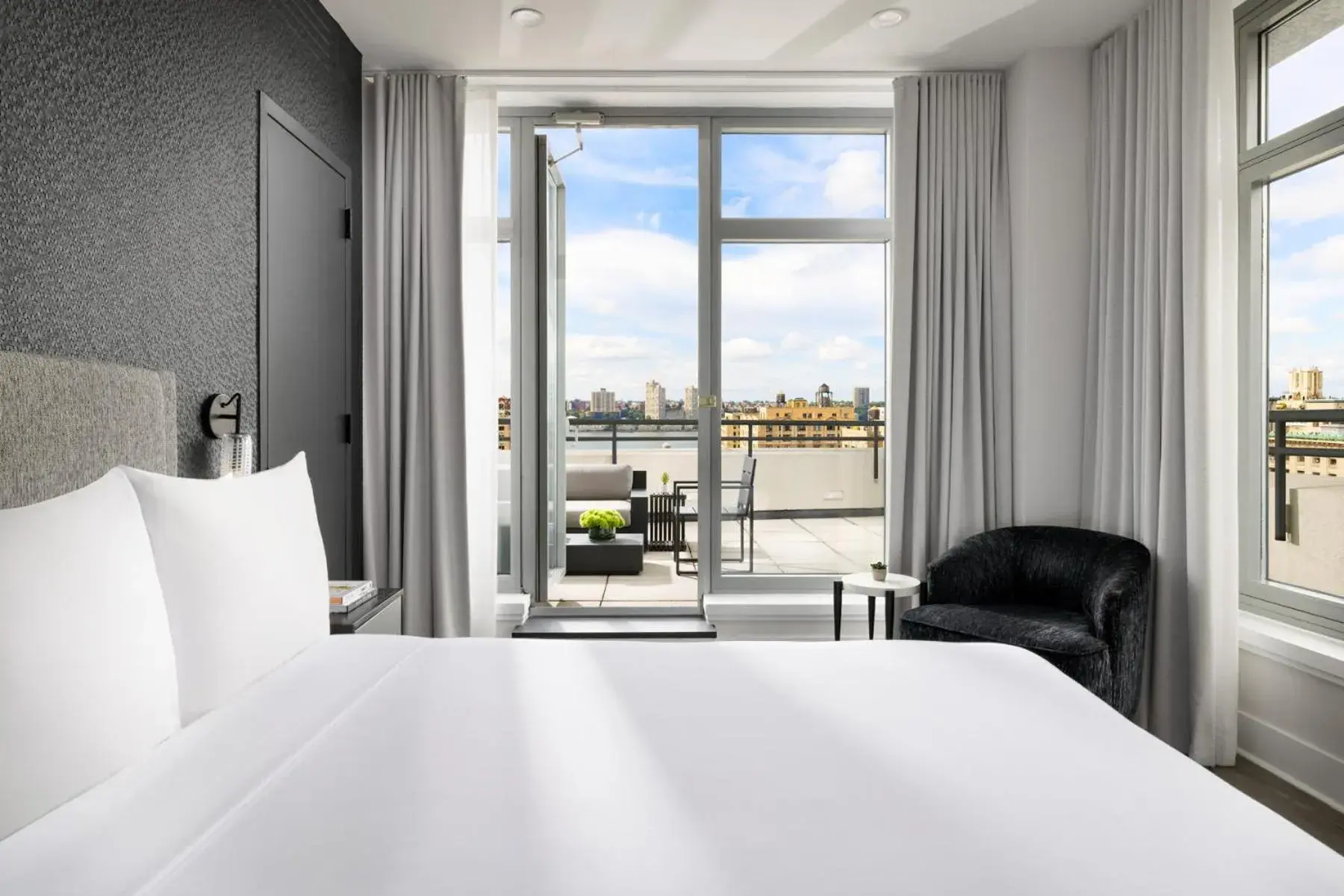 Balcony/Terrace, Bed in Arthouse Hotel Balcony/Terrace, Bed in Arthouse Hotel