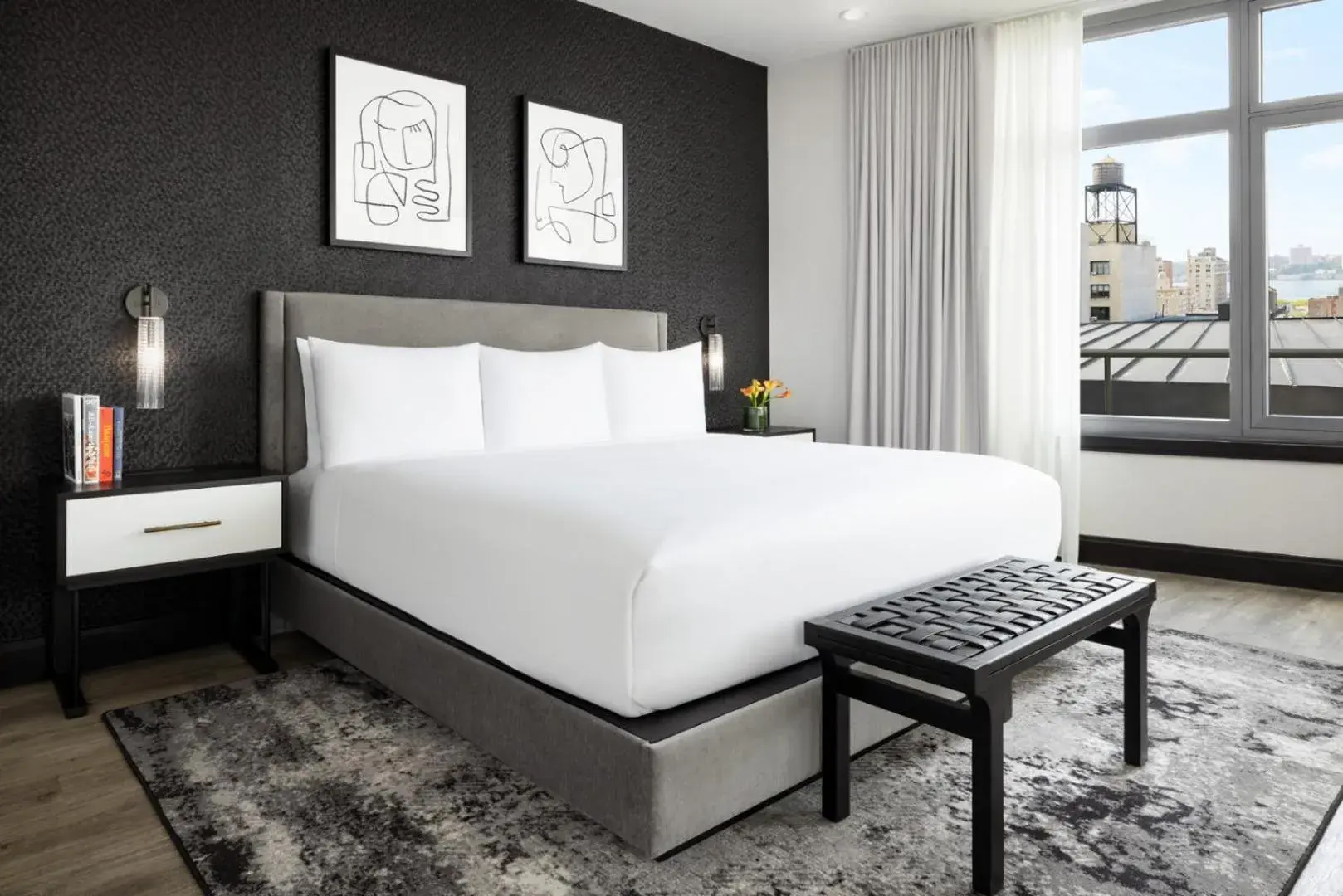 Bed in Arthouse Hotel Bed in Arthouse Hotel