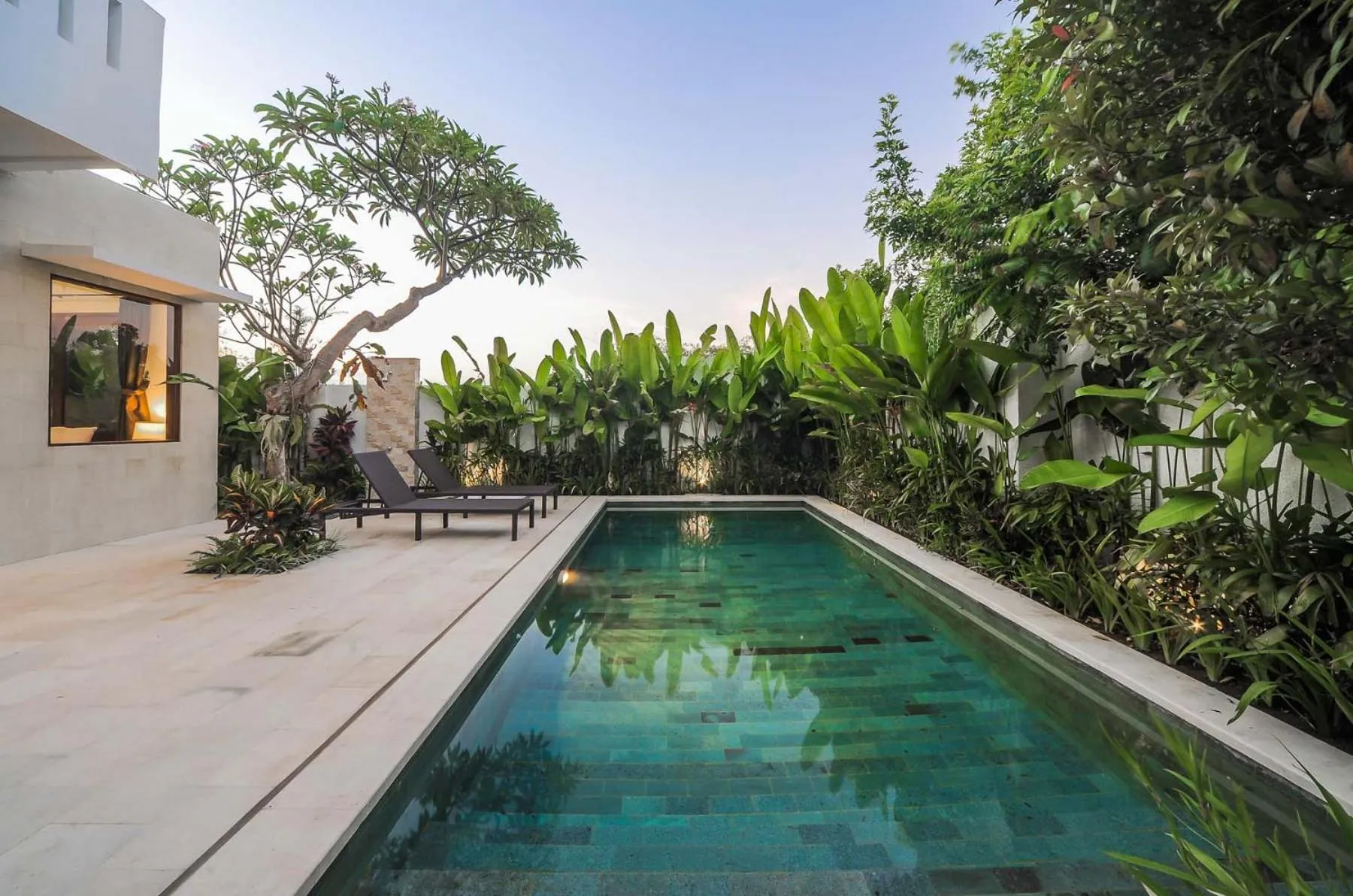 Swimming pool in Villa Rindik Sanur