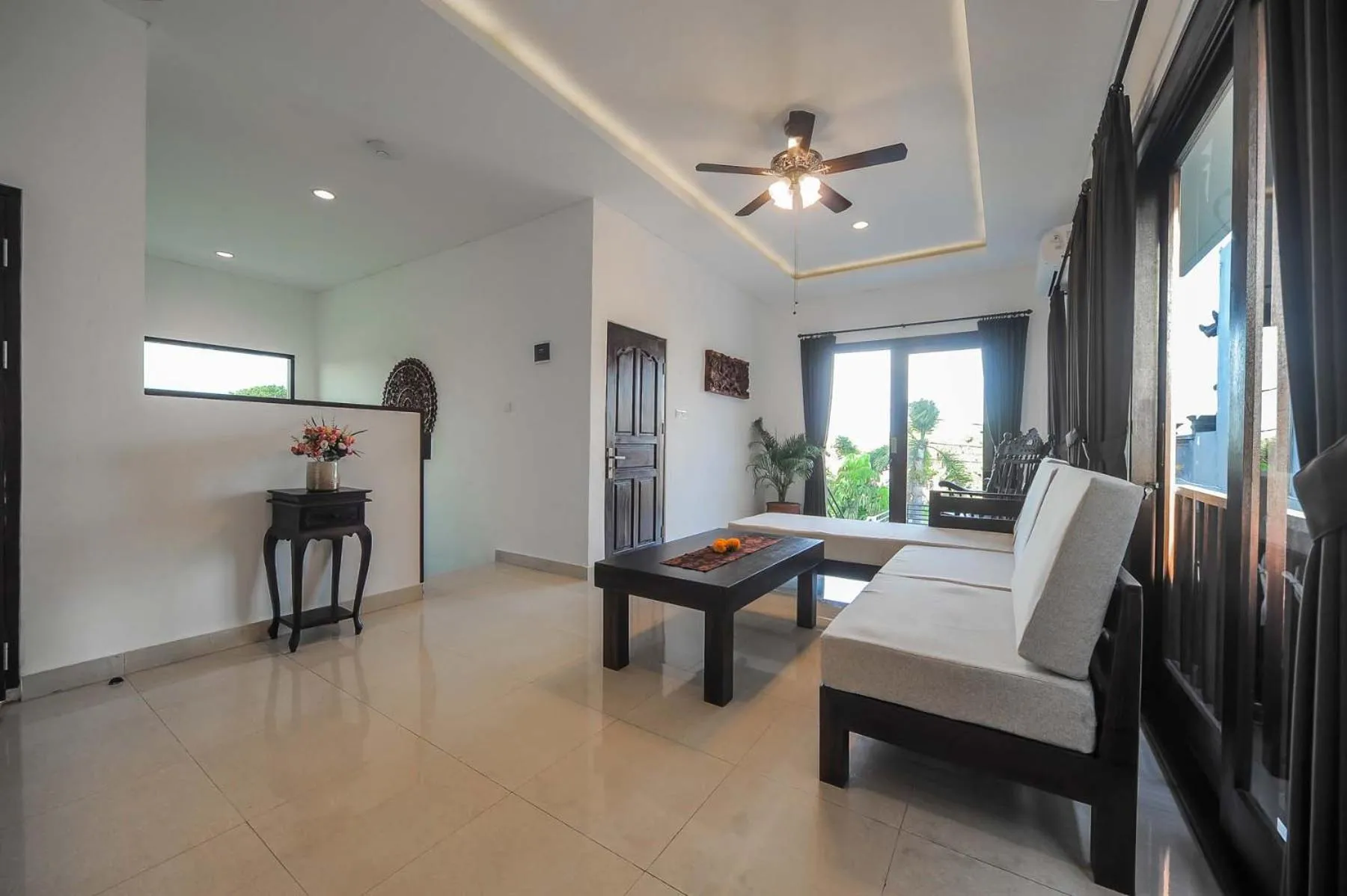 Seating area in Villa Rindik Sanur