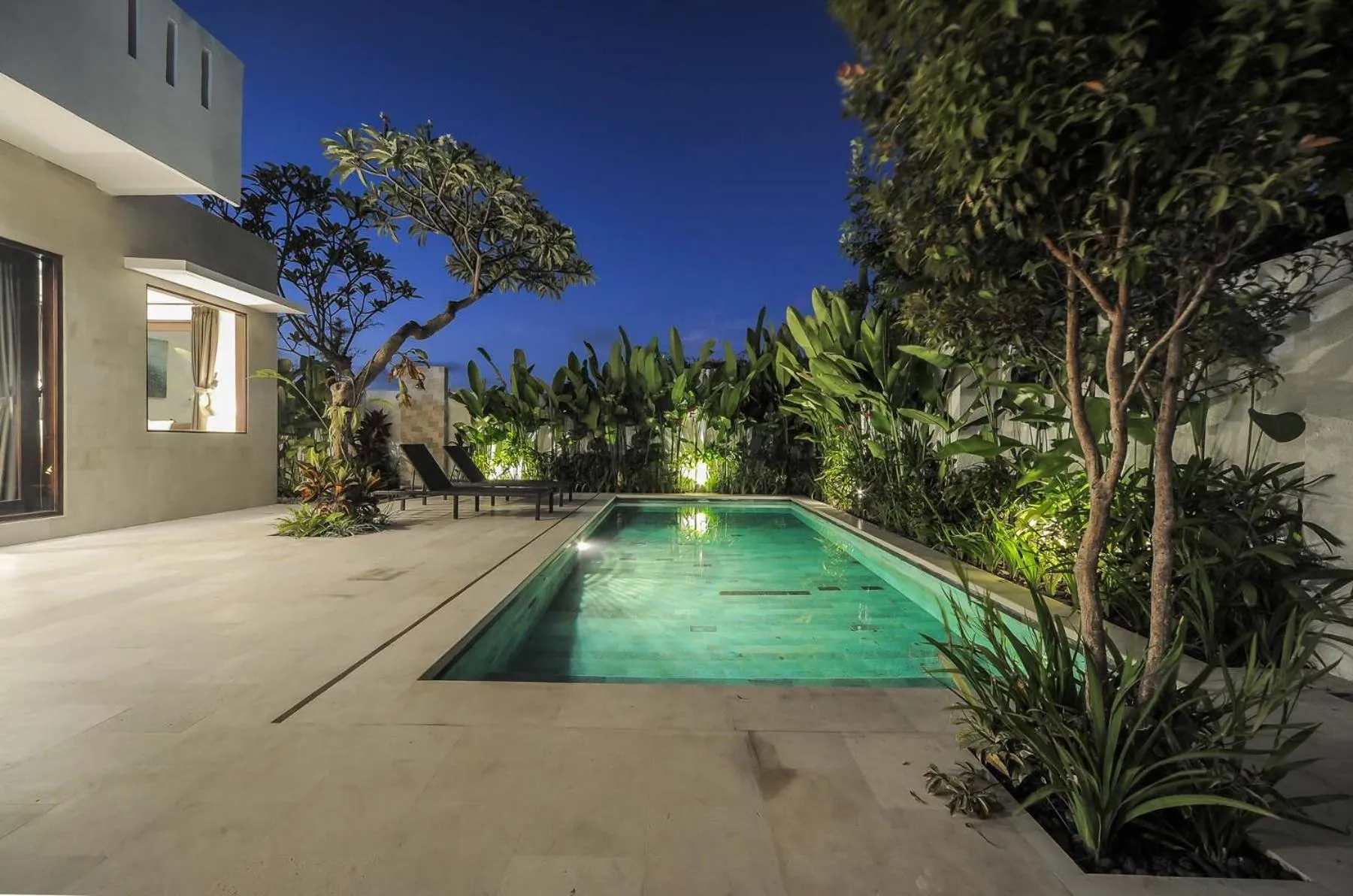 Swimming pool in Villa Rindik Sanur