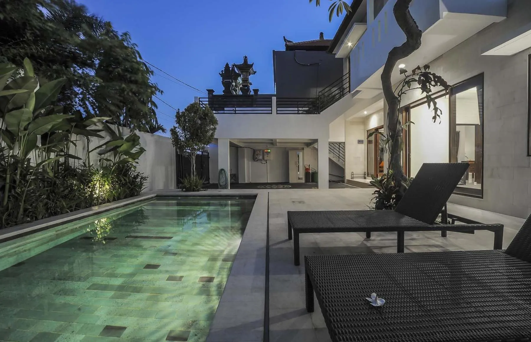 Swimming pool in Villa Rindik Sanur
