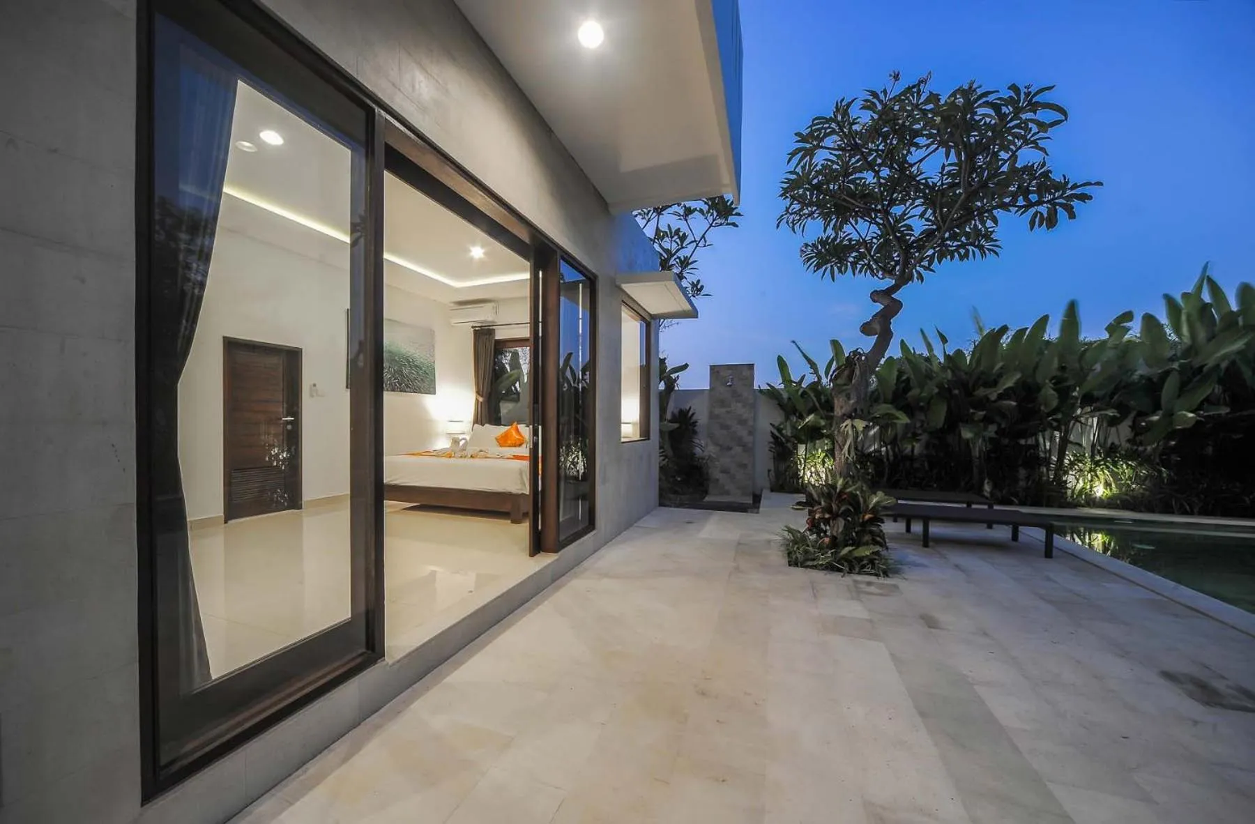 Garden view in Villa Rindik Sanur