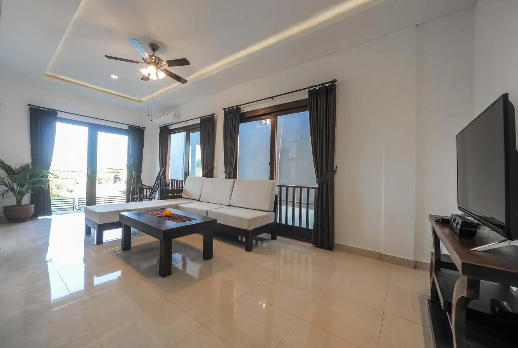 Seating area in Villa Rindik Sanur