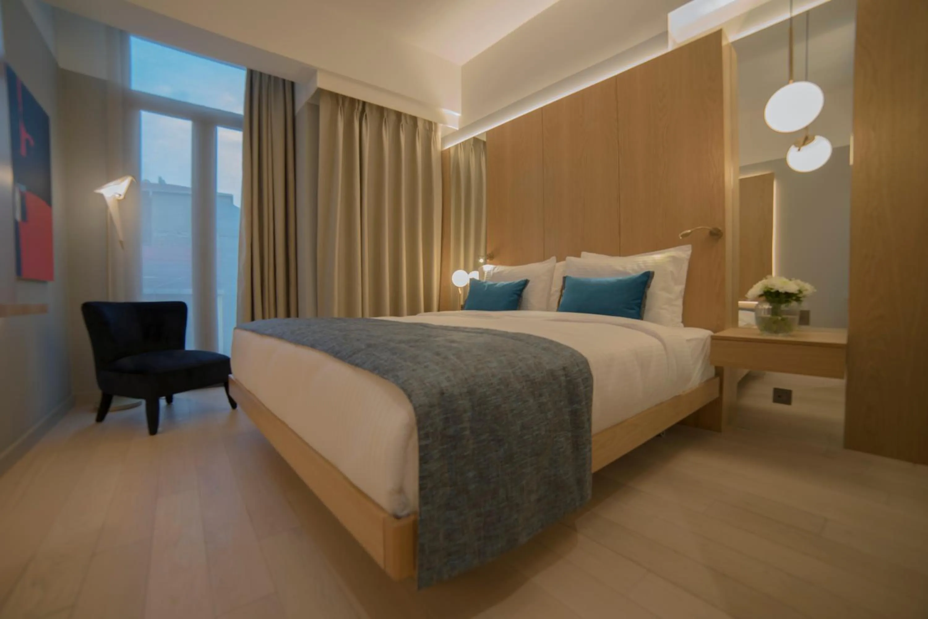 Bed in Galata's Hotel