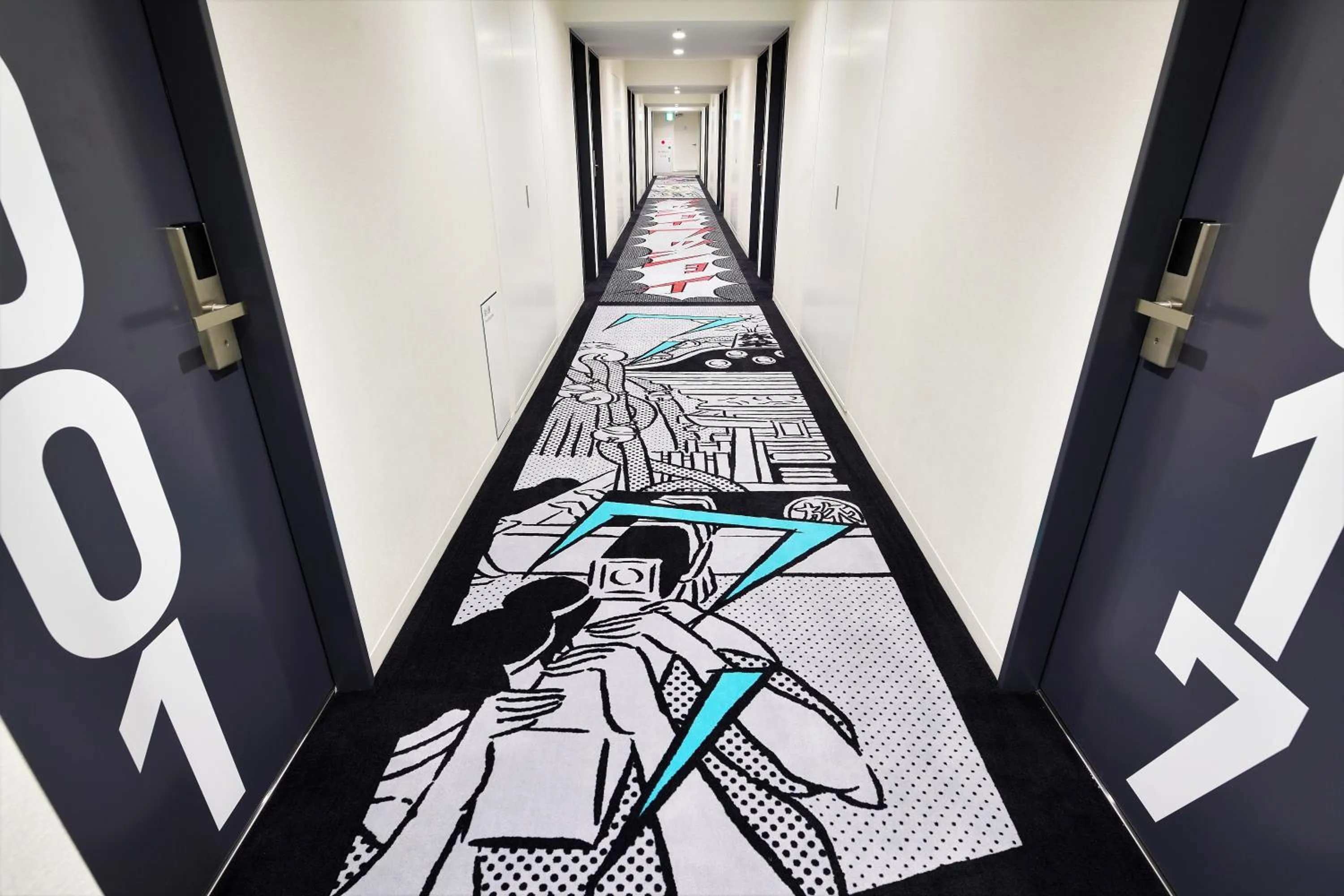 Decorative detail in HOTEL TAVINOS Asakusa