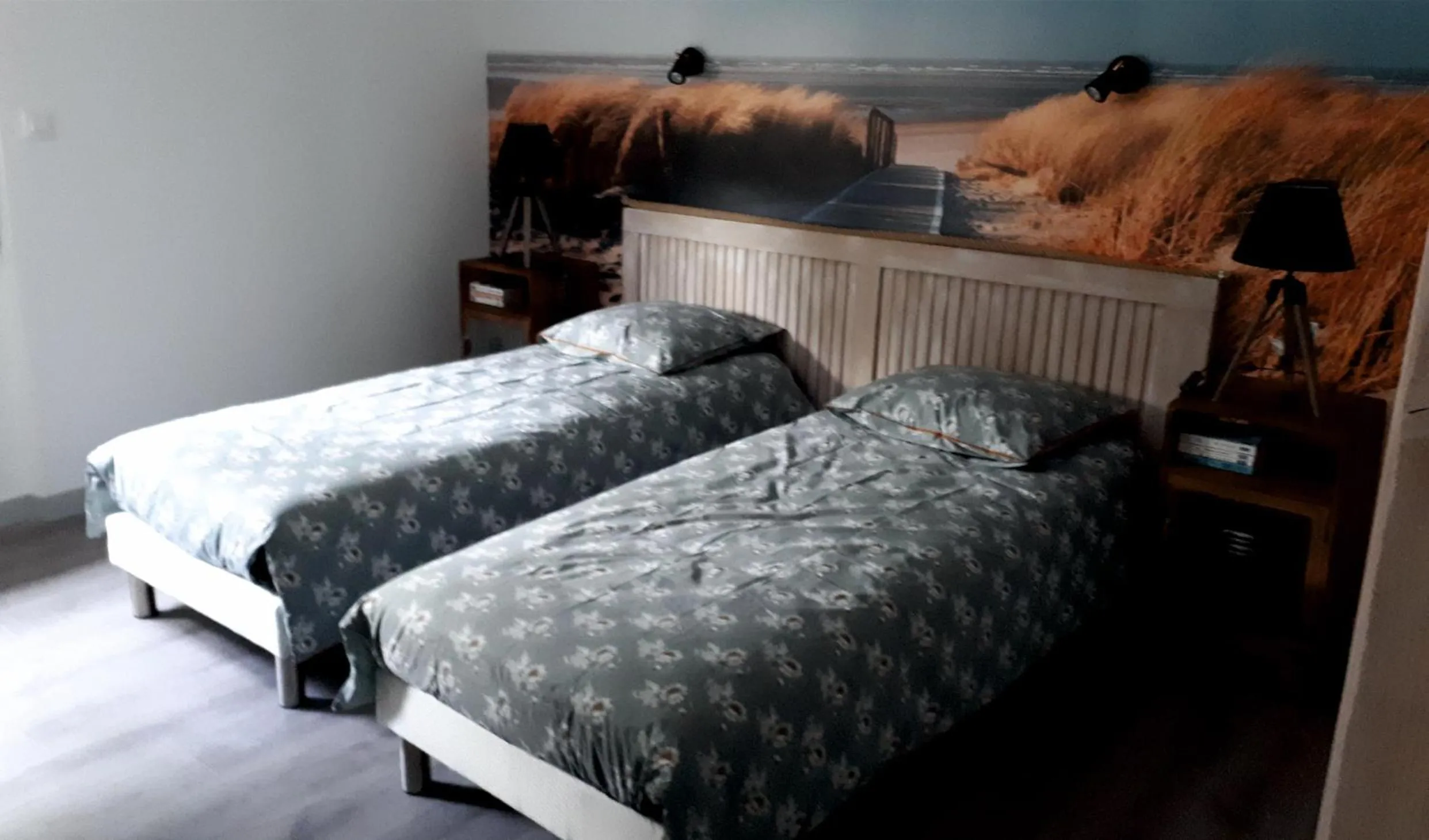 Bed in Chambre La Caunette