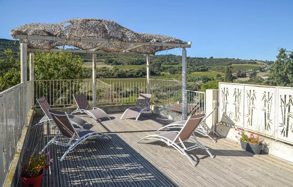 Balcony/Terrace in Chambre La Caunette