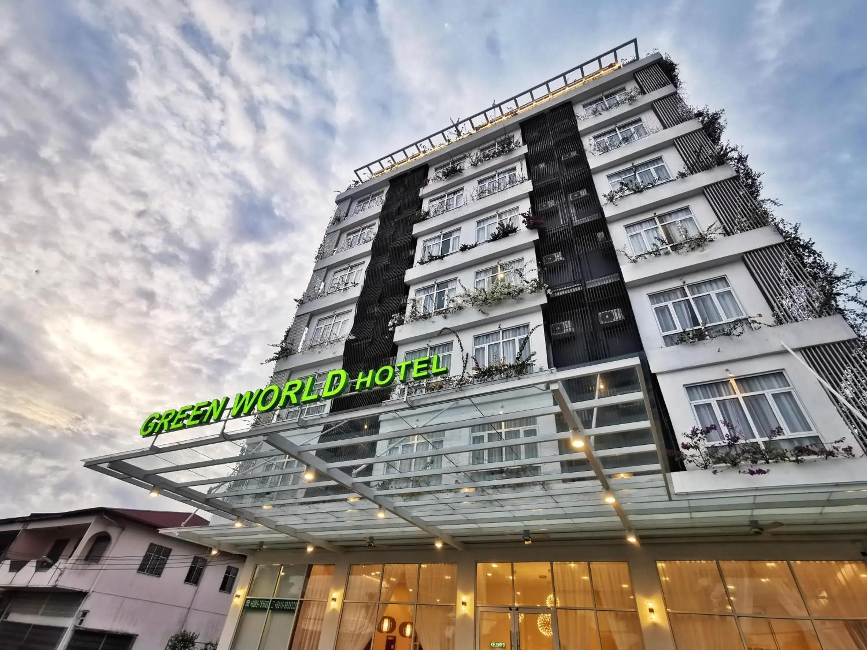 Property building in Green World Hotel