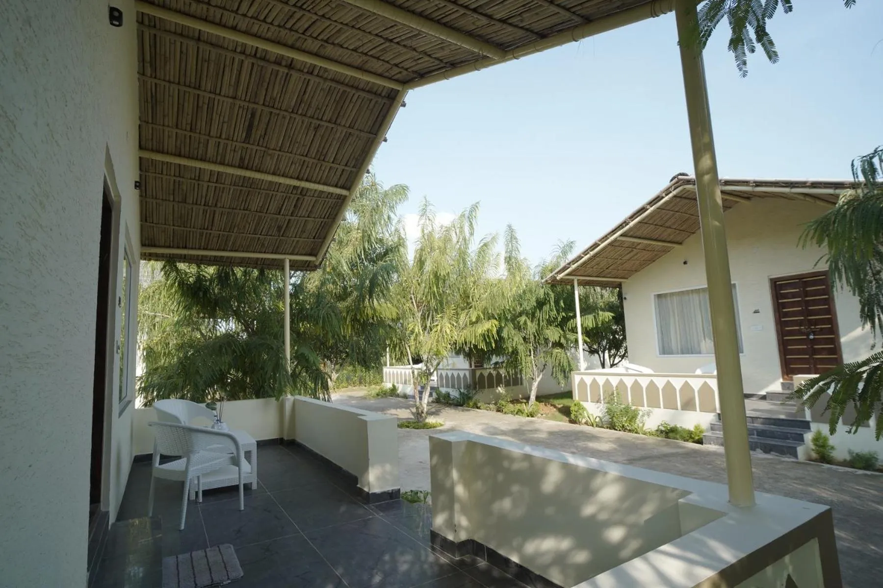 Dining area in Amar Bagh Resort