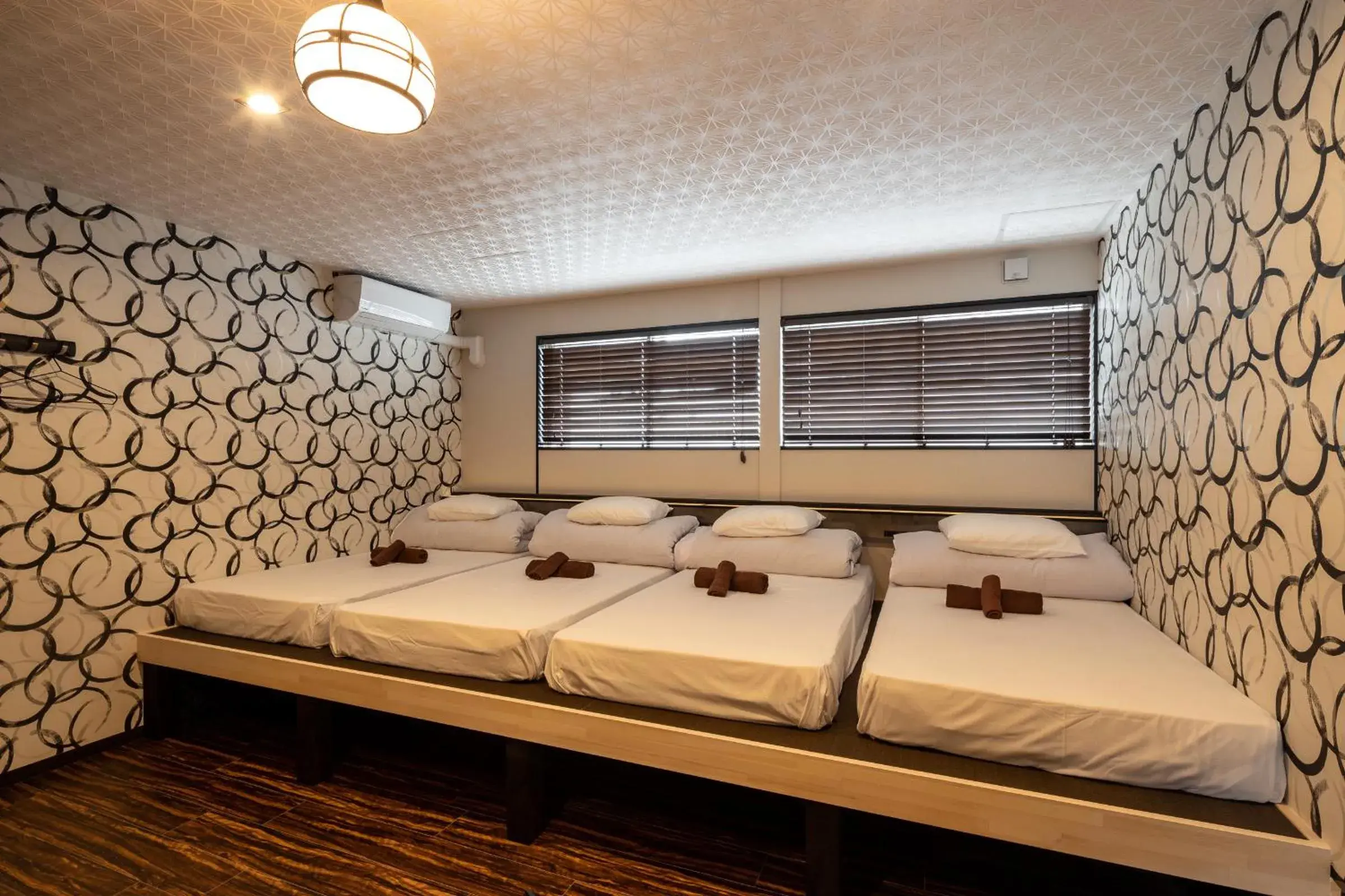 Bed in ESTABLISHMENT Asakusa Bed in ESTABLISHMENT Asakusa