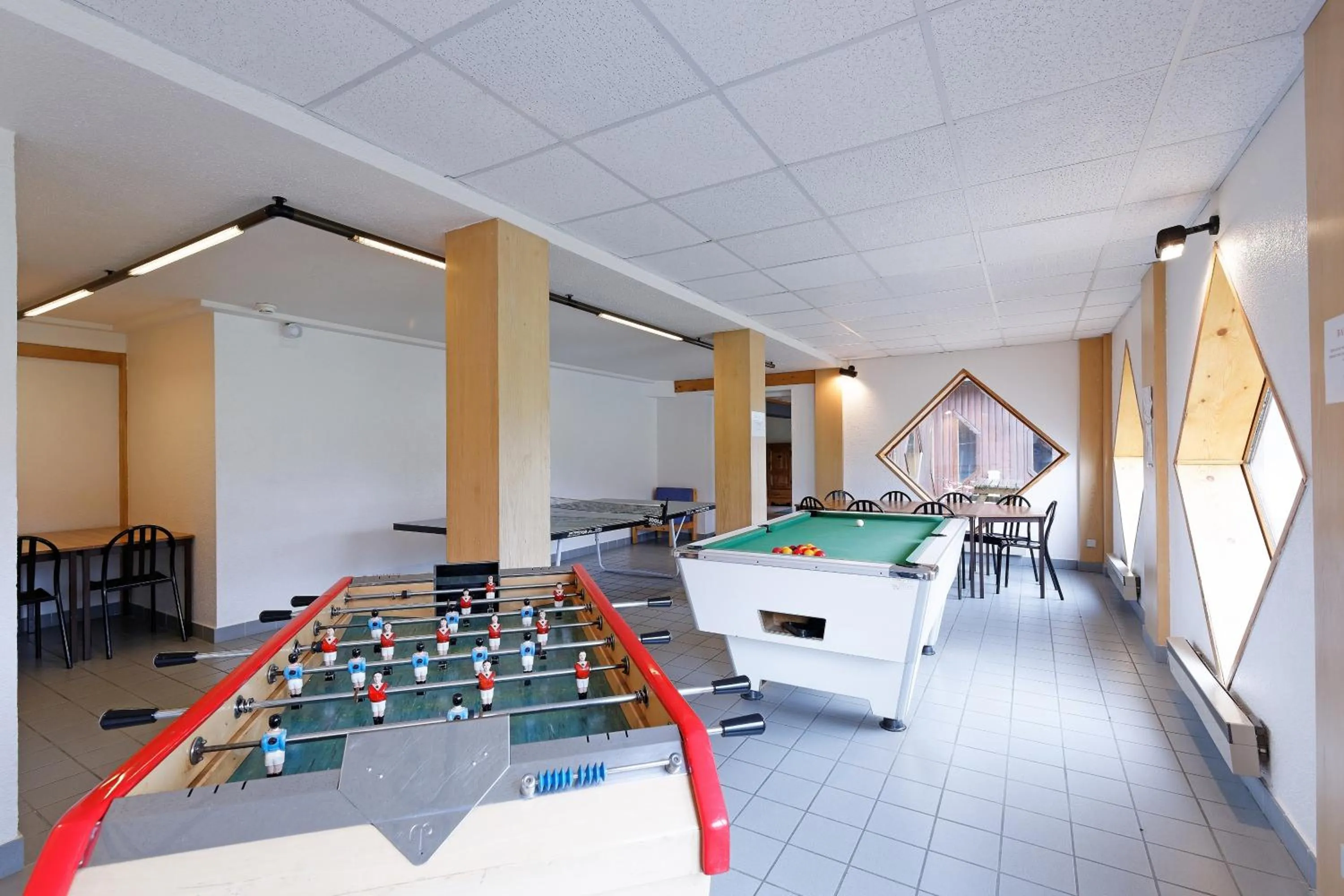 Game Room in Hôtel Club Le Risoux