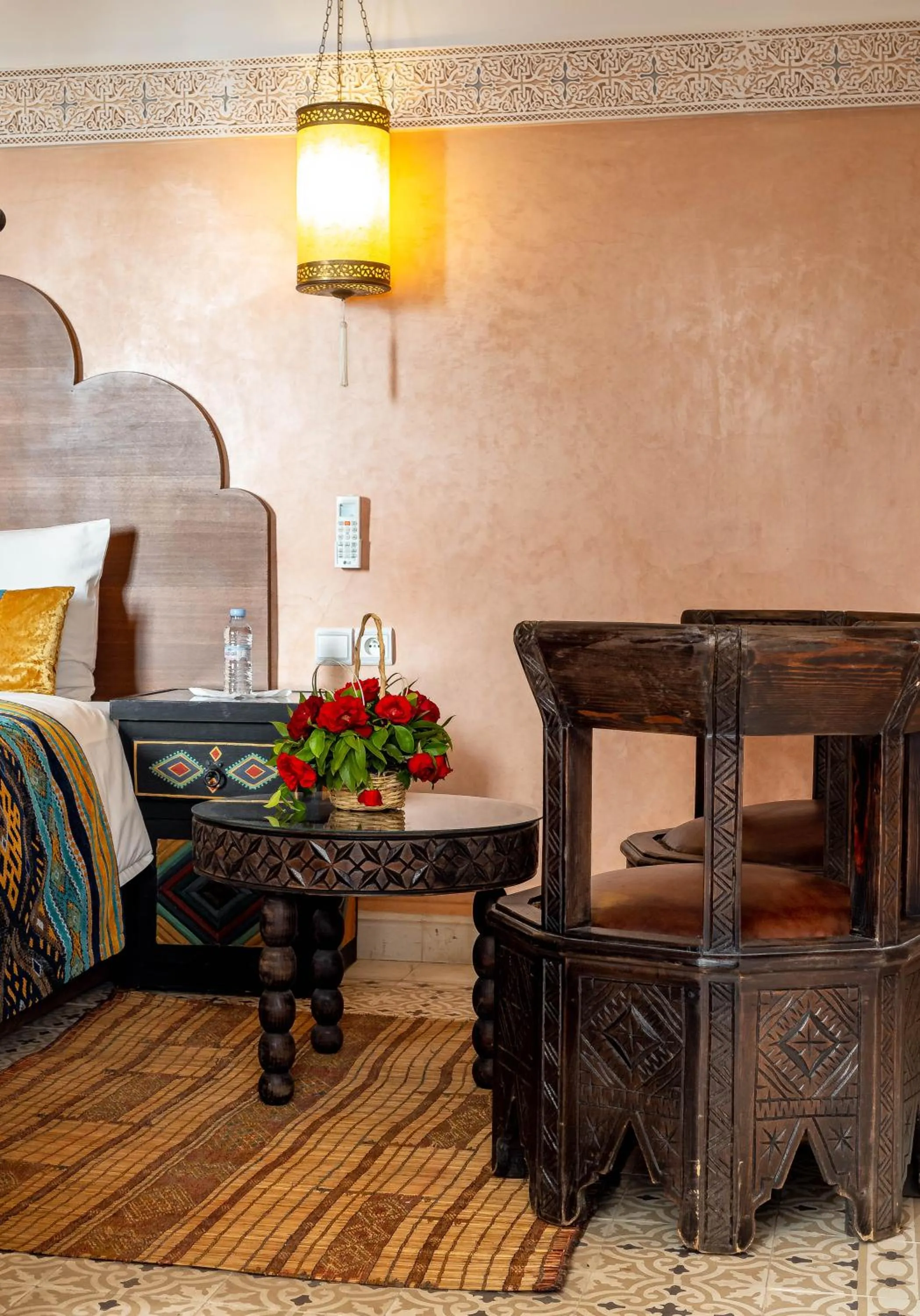 Seating area in RIAD LA GAZELLE DU SUD